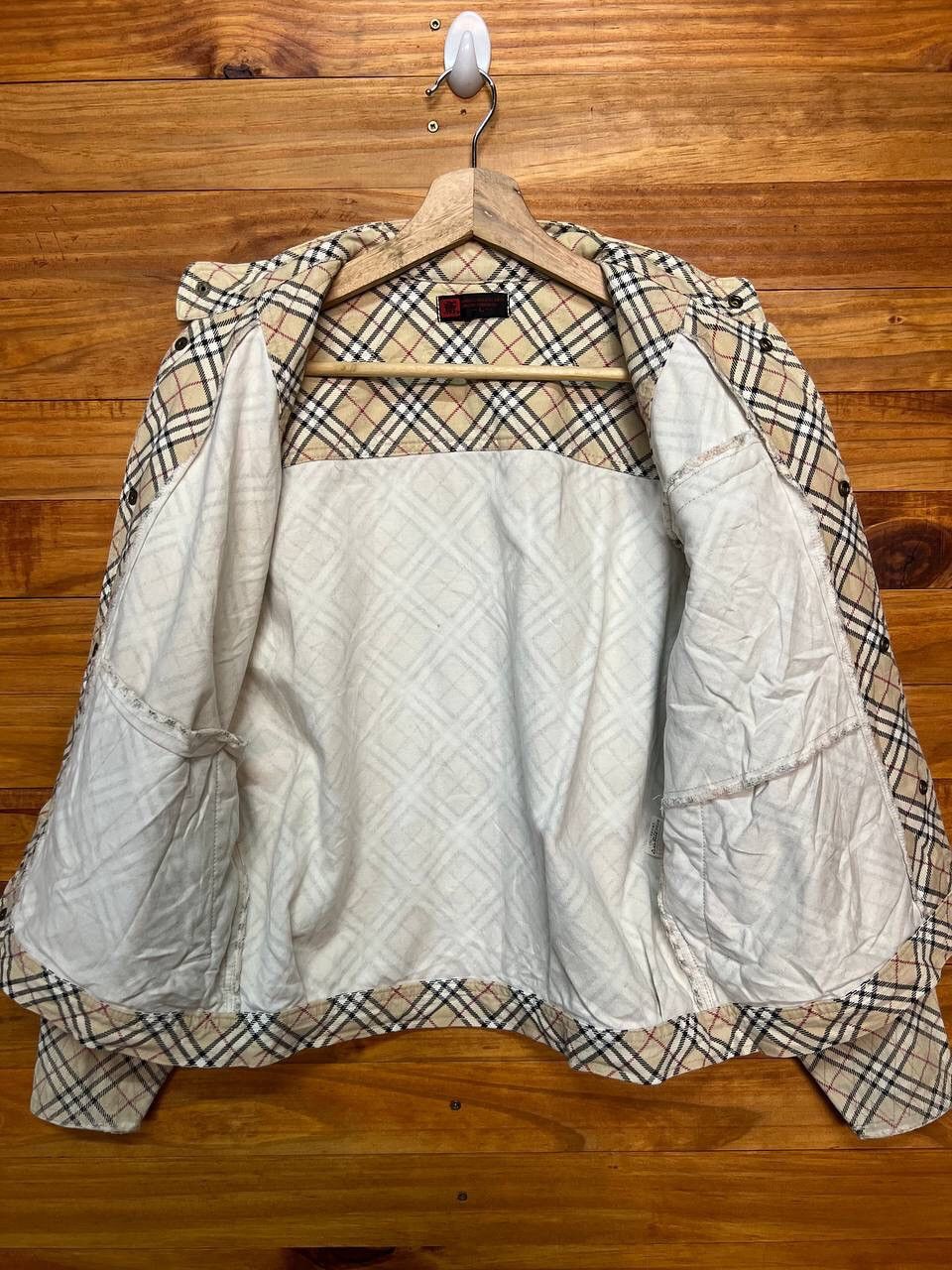 Japanese Brand VINTAGE NOVACHECK DESIGN JACKET Size US L / EU 52-54 / 3 - 10 Thumbnail