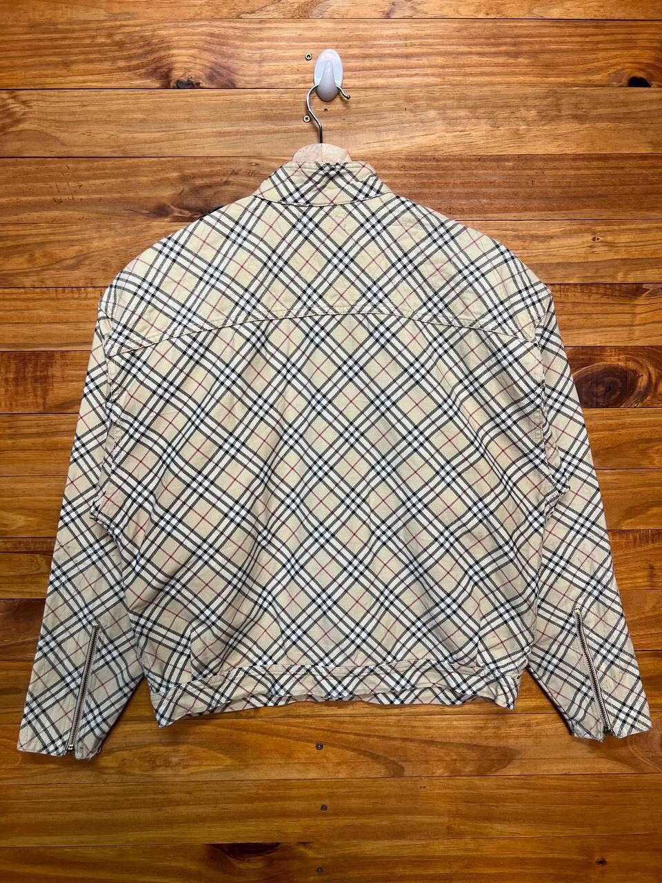 Japanese Brand VINTAGE NOVACHECK DESIGN JACKET Size US L / EU 52-54 / 3 - 8 Thumbnail