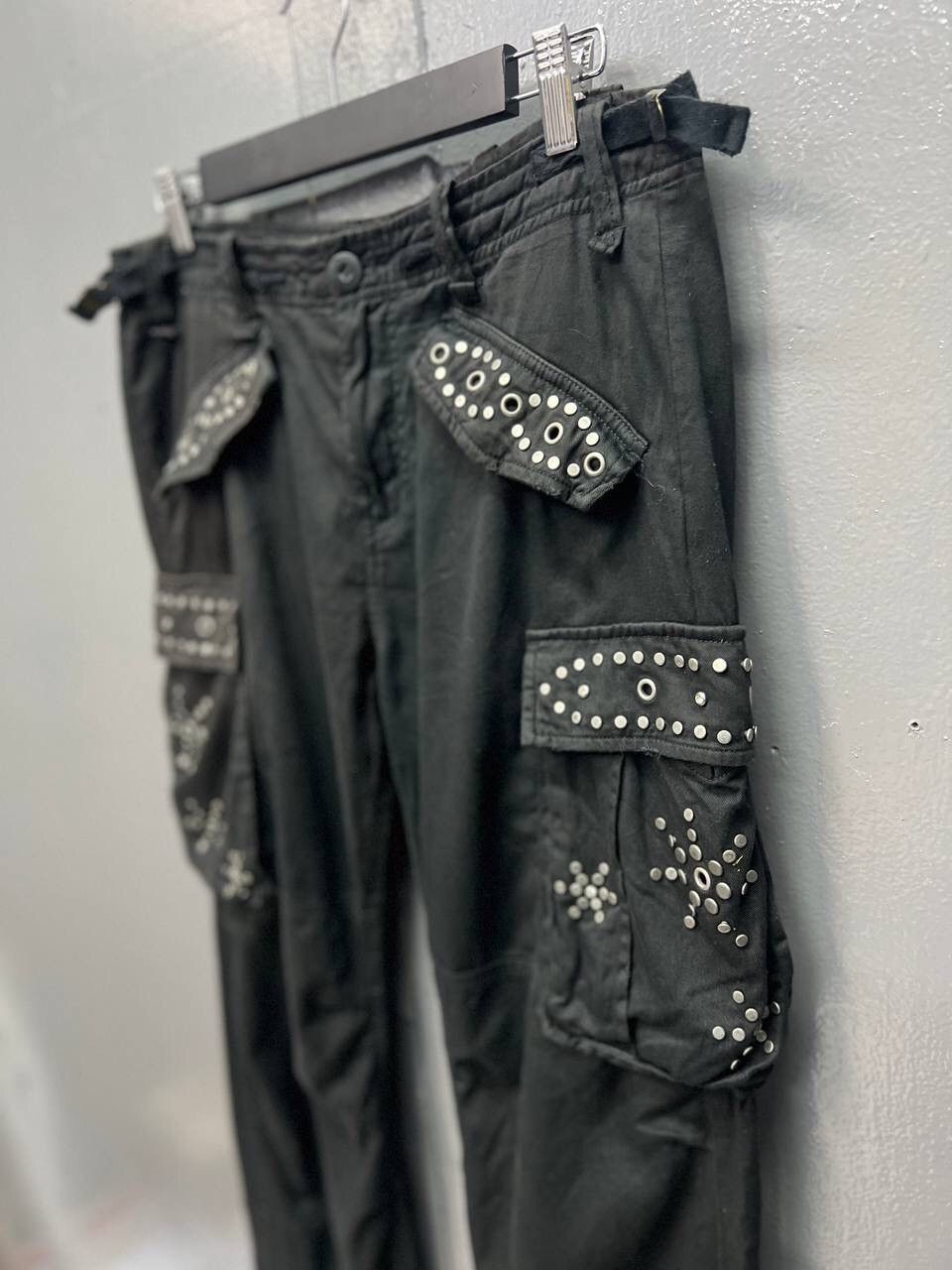 Japanese Brand VINTAGE SEDITIONERIES STYLE CARGO/ BONDAGE PANTS Size US 32 / EU 48 - 5 Thumbnail