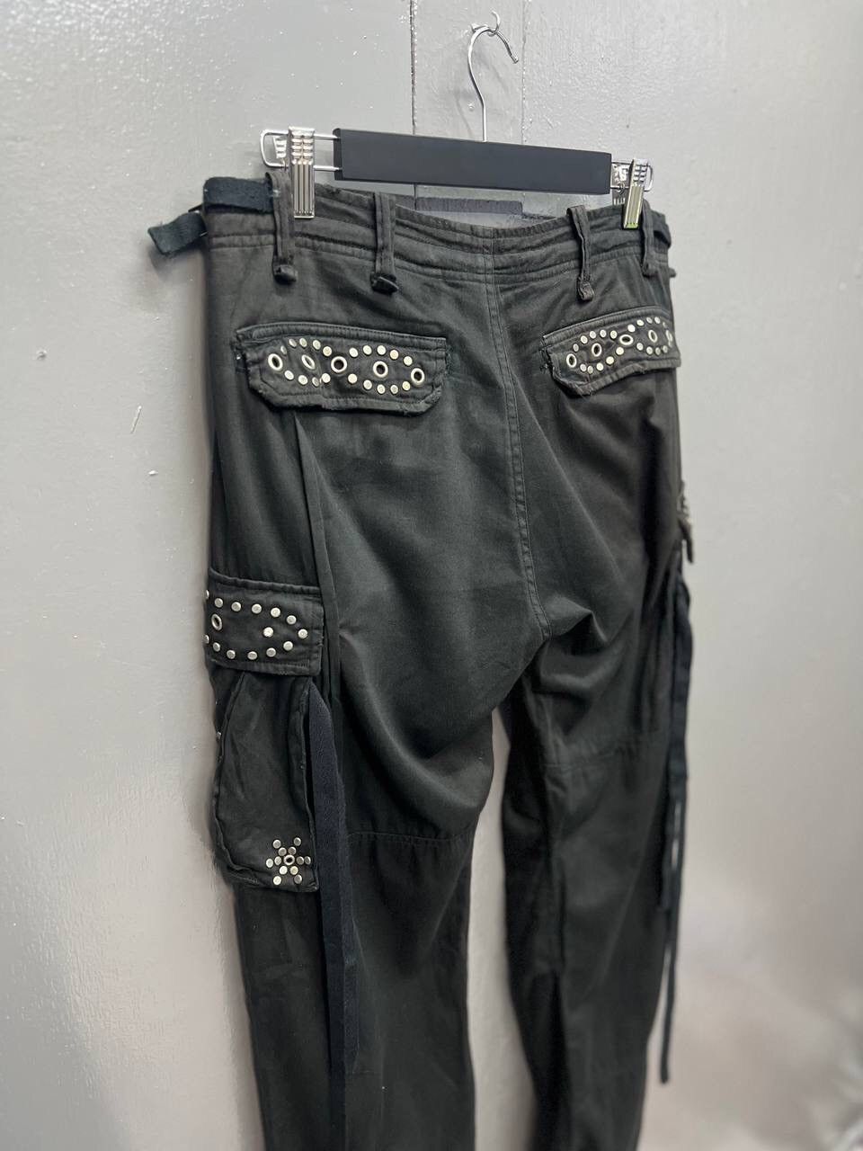 Japanese Brand VINTAGE SEDITIONERIES STYLE CARGO/ BONDAGE PANTS Size US 32 / EU 48 - 11 Thumbnail