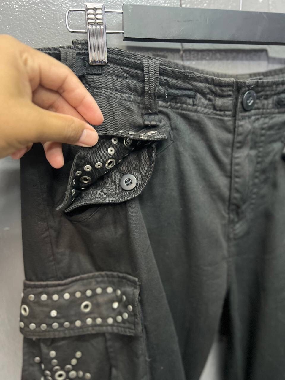 Japanese Brand VINTAGE SEDITIONERIES STYLE CARGO/ BONDAGE PANTS Size US 32 / EU 48 - 9 Thumbnail