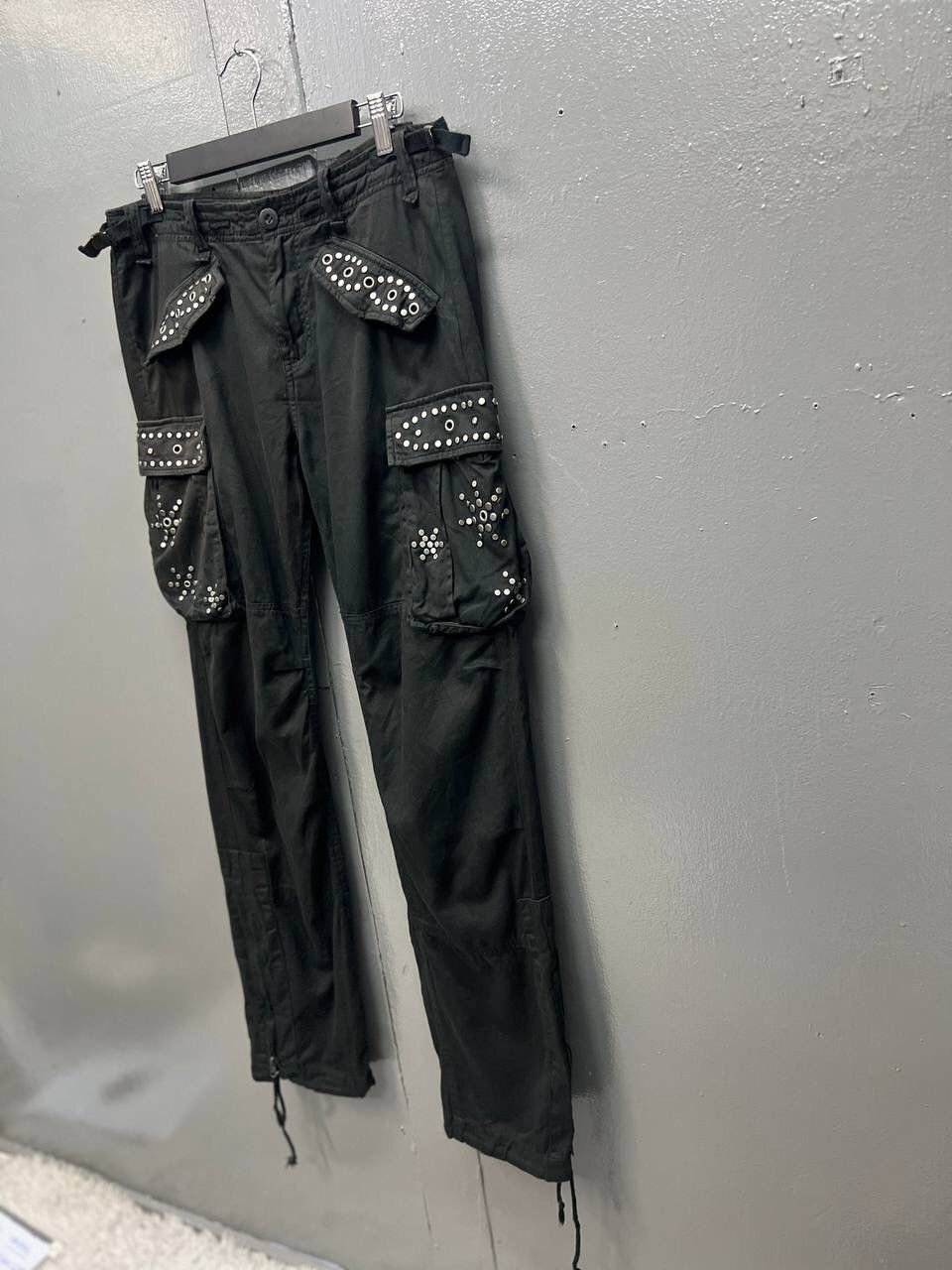 Japanese Brand VINTAGE SEDITIONERIES STYLE CARGO/ BONDAGE PANTS Size US 32 / EU 48 - 3 Thumbnail