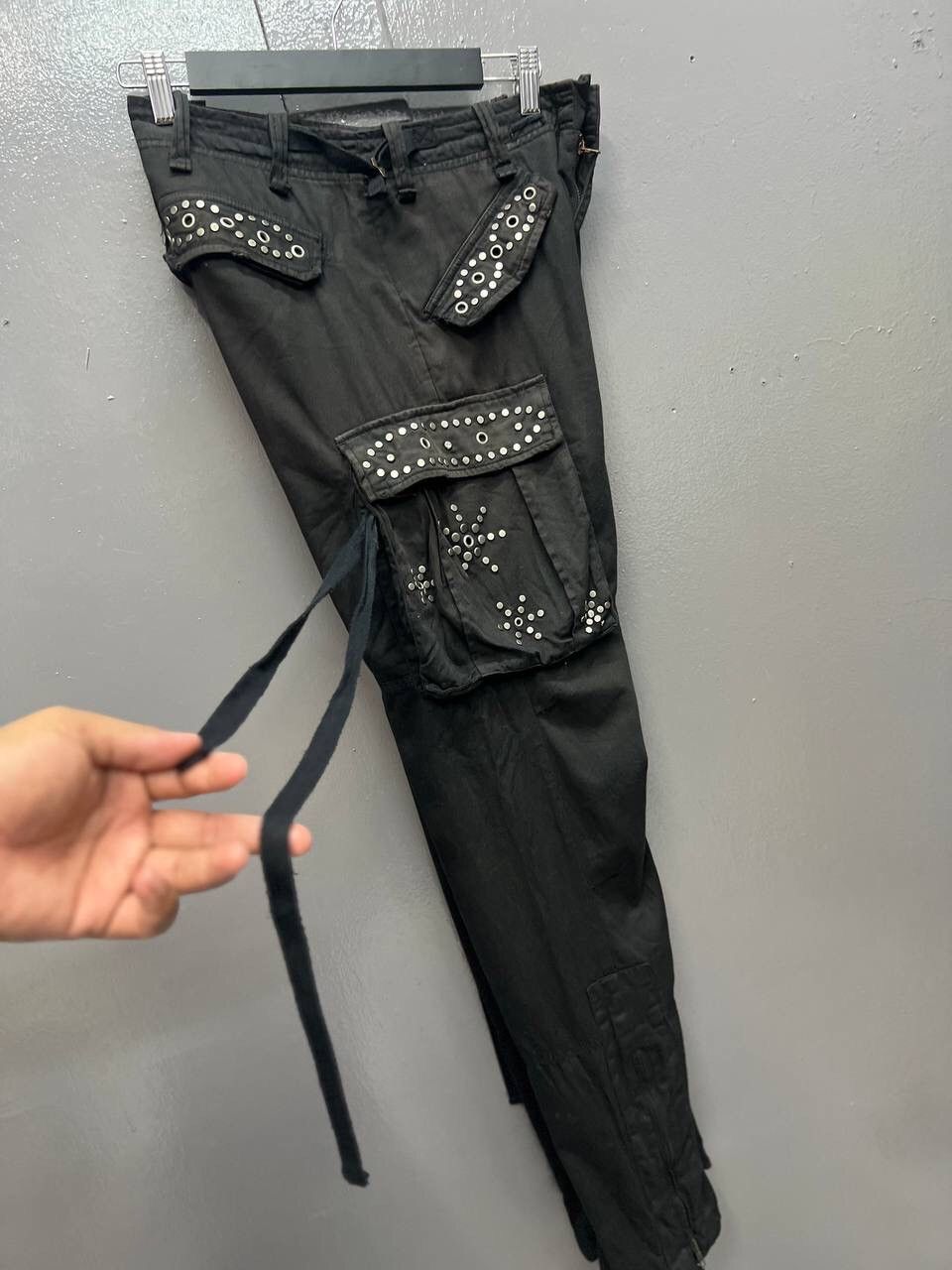 Japanese Brand VINTAGE SEDITIONERIES STYLE CARGO/ BONDAGE PANTS Size US 32 / EU 48 - 19 Thumbnail