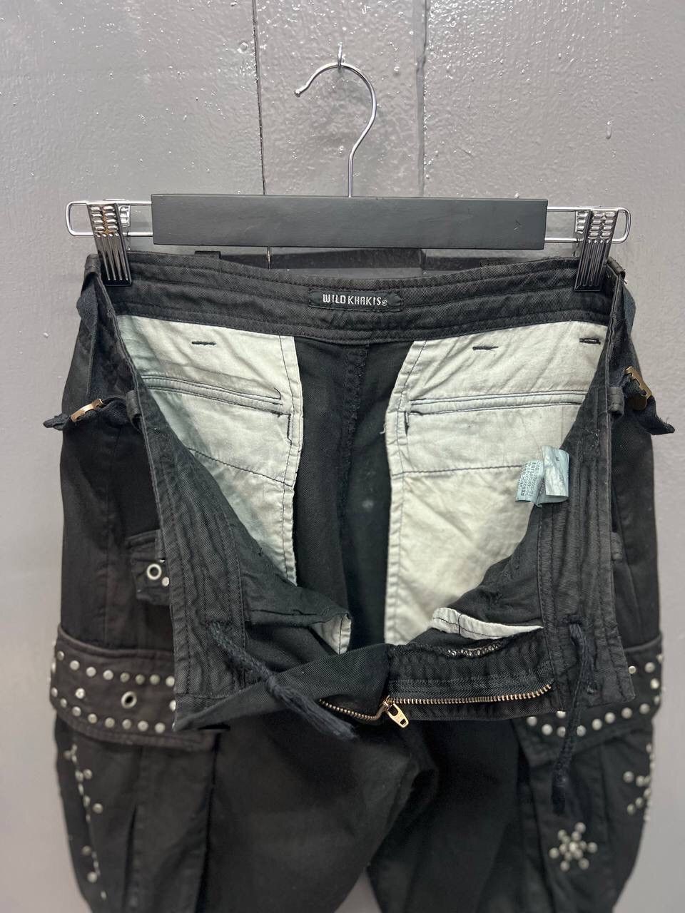 Japanese Brand VINTAGE SEDITIONERIES STYLE CARGO/ BONDAGE PANTS Size US 32 / EU 48 - 14 Thumbnail