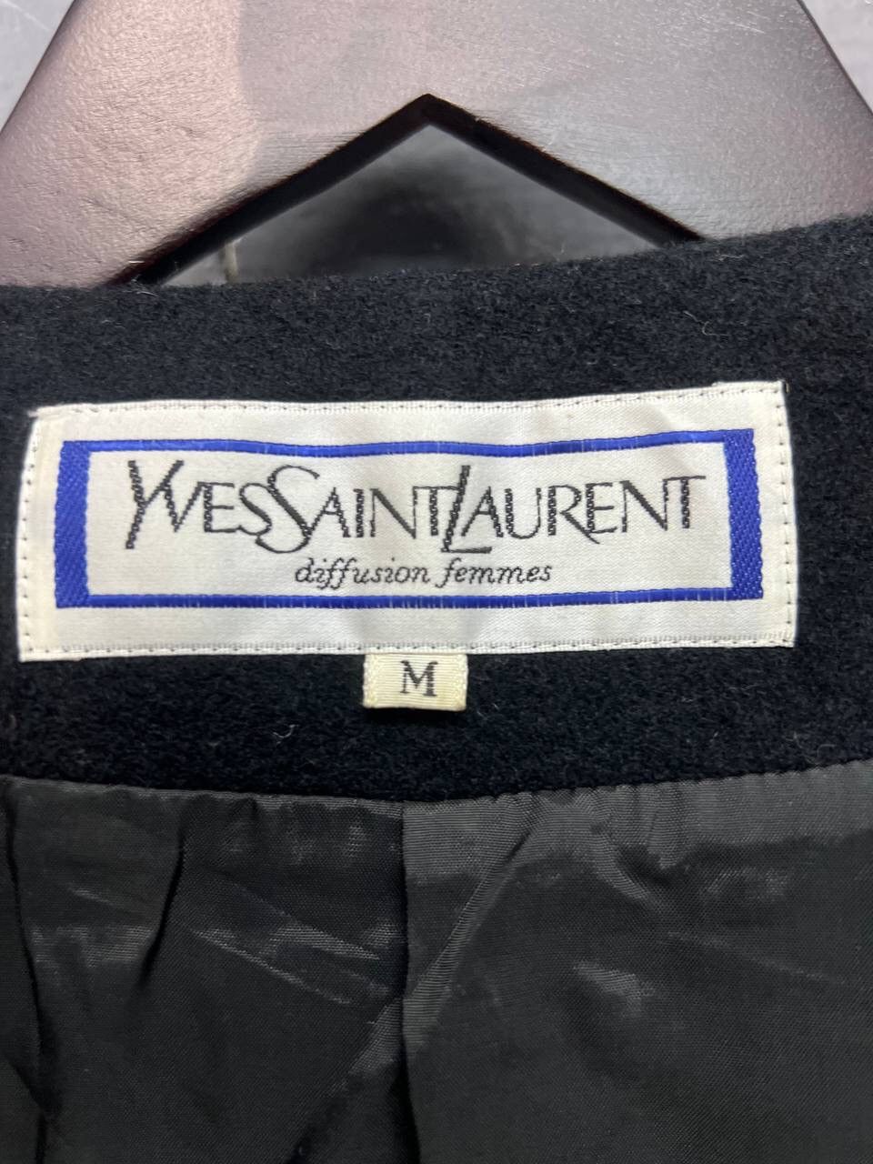 Yves Saint Laurent YVESSAINTLAURENT DIFFUSION FEMMES COAT Size M / US 6-8 / IT 42-44 - 8 Thumbnail