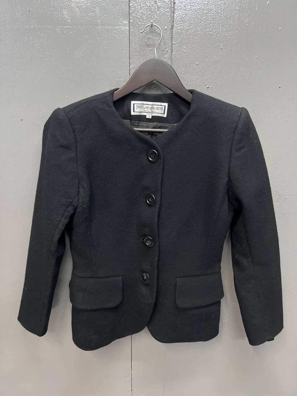 Yves Saint Laurent YVESSAINTLAURENT DIFFUSION FEMMES COAT Size M / US 6-8 / IT 42-44 - 1 Thumbnail