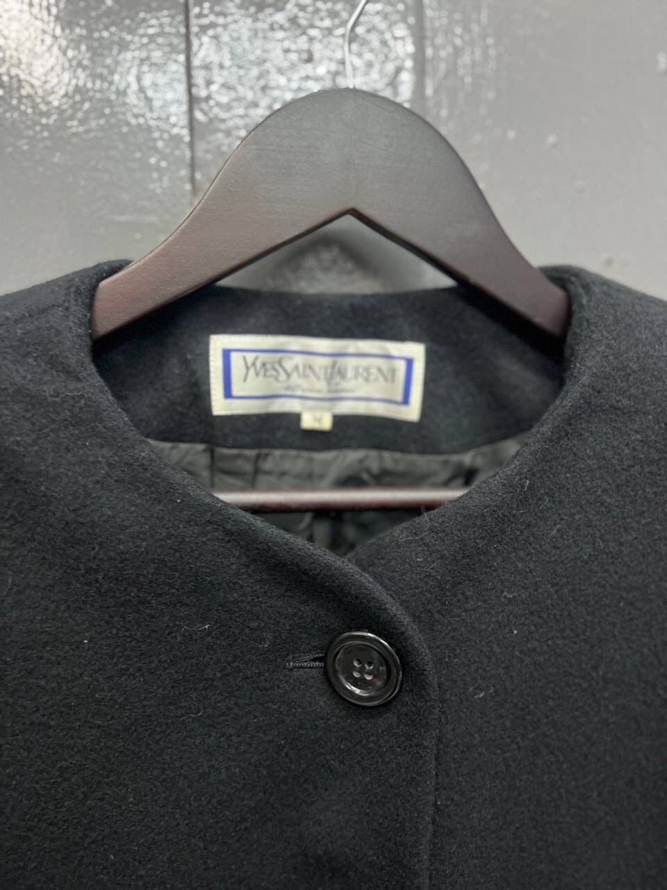 Yves Saint Laurent YVESSAINTLAURENT DIFFUSION FEMMES COAT Size M / US 6-8 / IT 42-44 - 4 Thumbnail