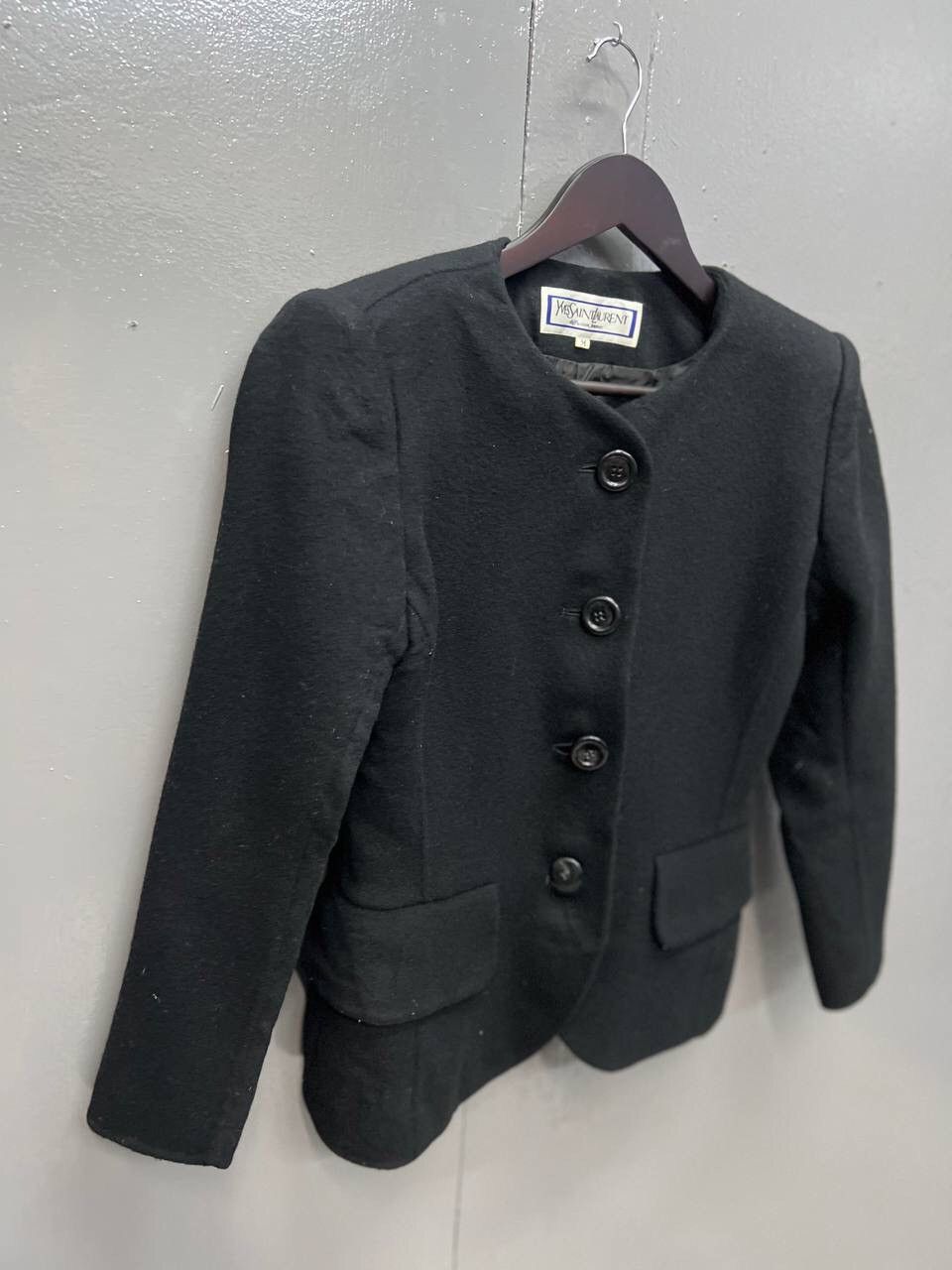 Yves Saint Laurent YVESSAINTLAURENT DIFFUSION FEMMES COAT Size M / US 6-8 / IT 42-44 - 2 Thumbnail