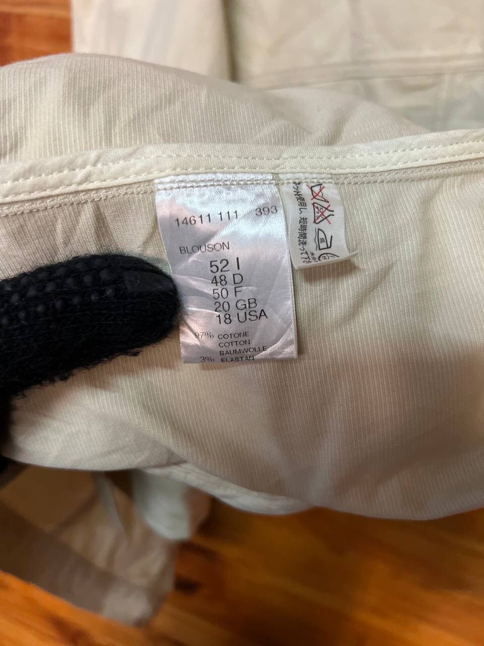Aigner × Etienne Aigner AIGNER BLOUSON COTTON TRUCKER STYLE JACKET Size US M / EU 48-50 / 2 - 11 Thumbnail