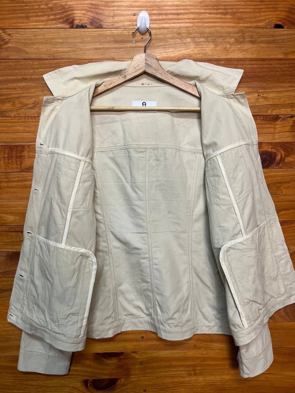 Aigner × Etienne Aigner AIGNER BLOUSON COTTON TRUCKER STYLE JACKET Size US M / EU 48-50 / 2 - 9 Thumbnail