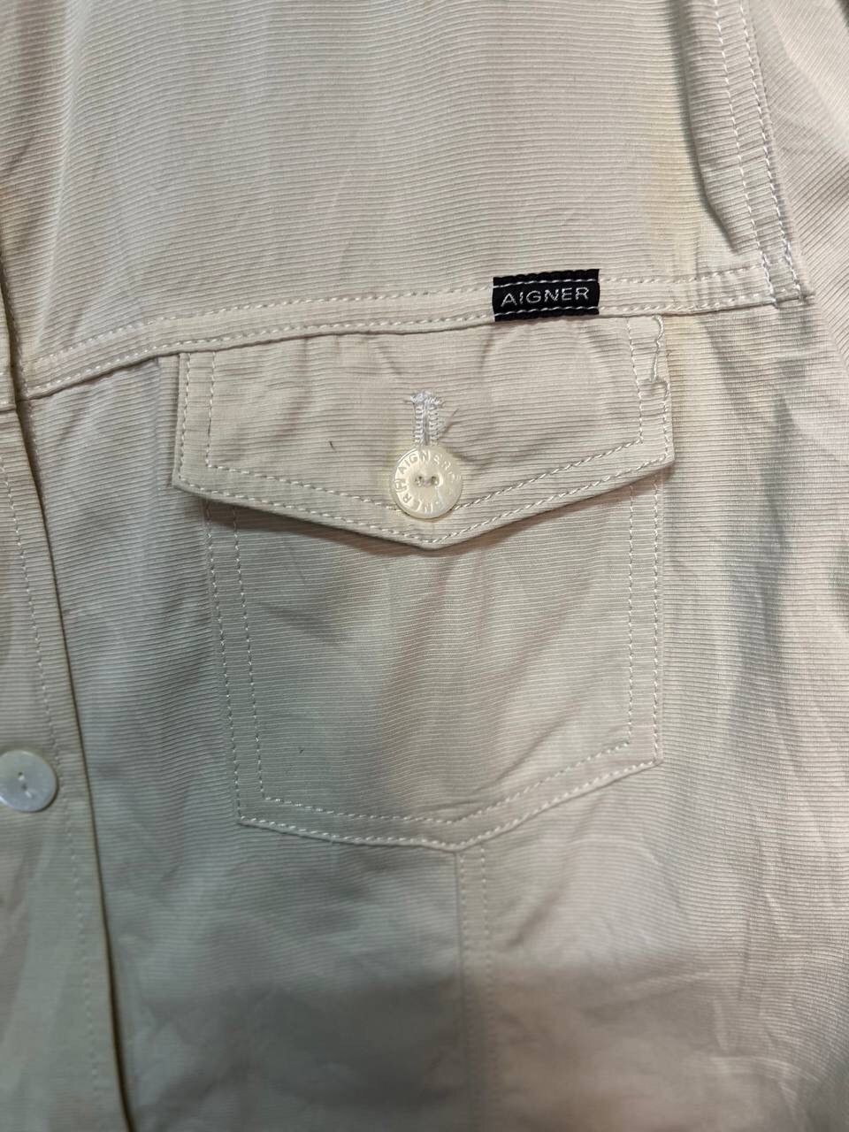 Aigner × Etienne Aigner AIGNER BLOUSON COTTON TRUCKER STYLE JACKET Size US M / EU 48-50 / 2 - 5 Thumbnail
