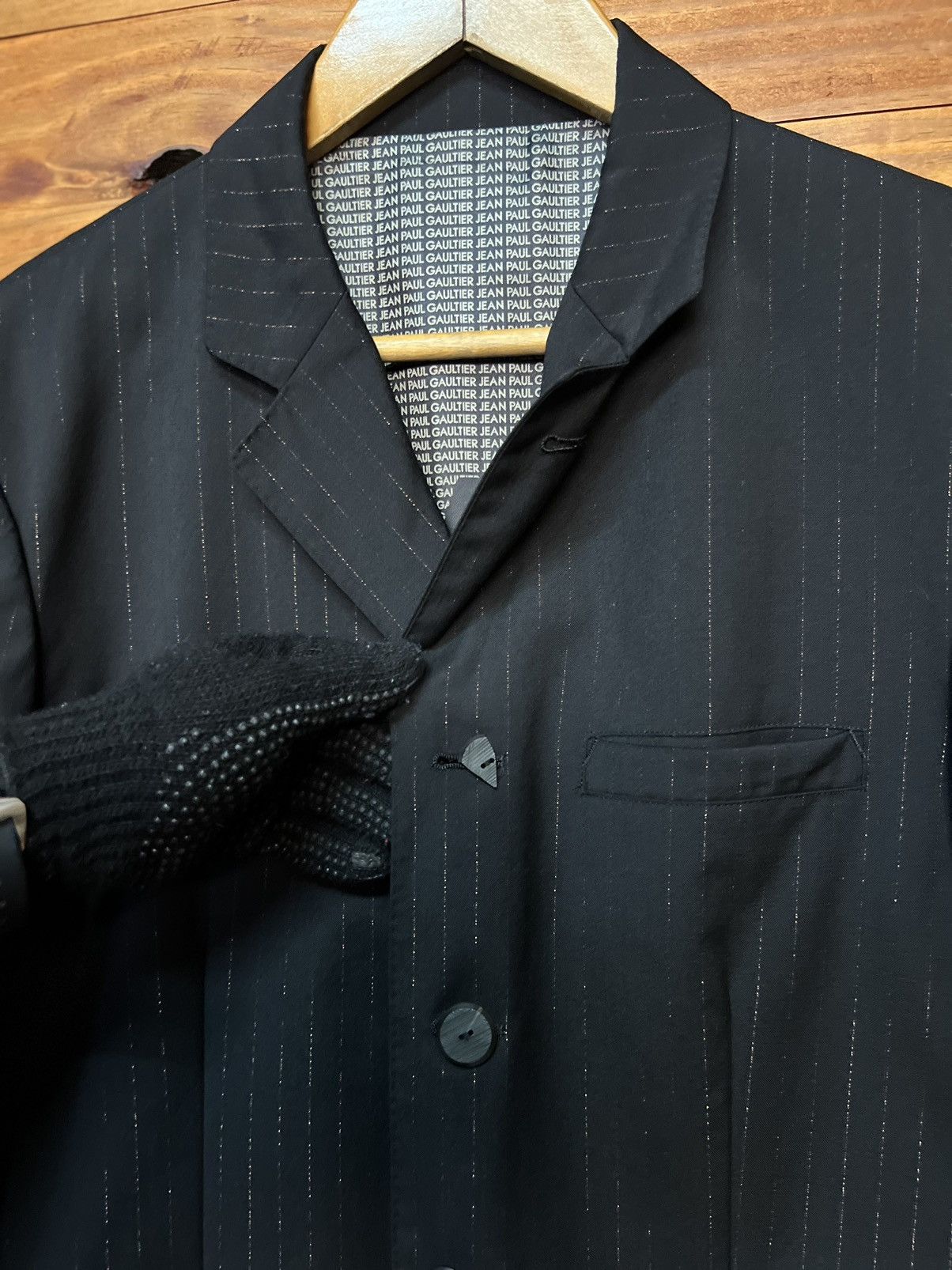 Jean Paul Gaultier ARCHIVE 🔥JEANS PAUL GAULTIER BLAZER Size 40R - 11 Thumbnail