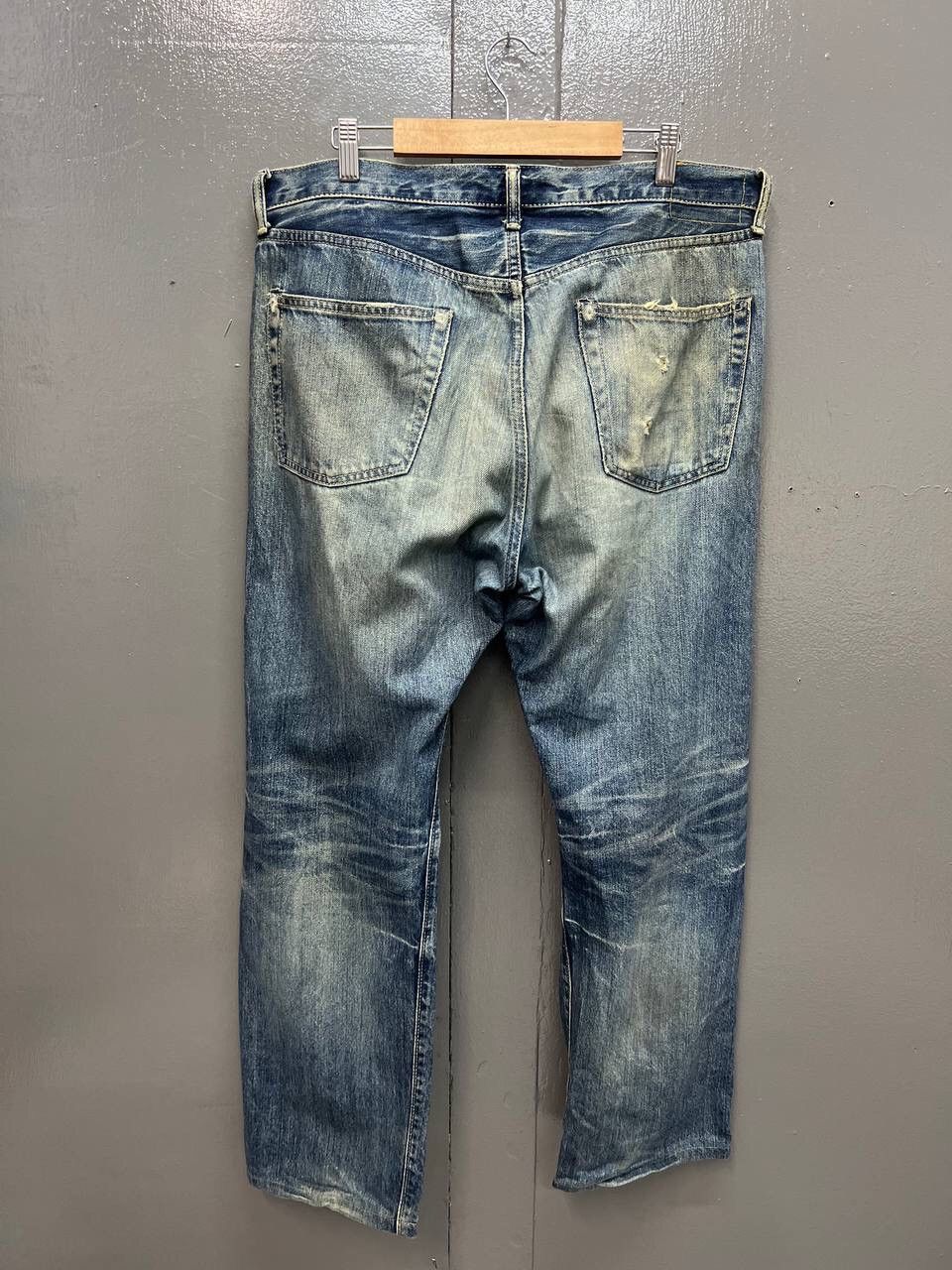 Spellbound × Vintage VINTAGE SPELLBOUND SELVEDGE DISTRESS JEANS Size US 36 / EU 52 - 7 Thumbnail