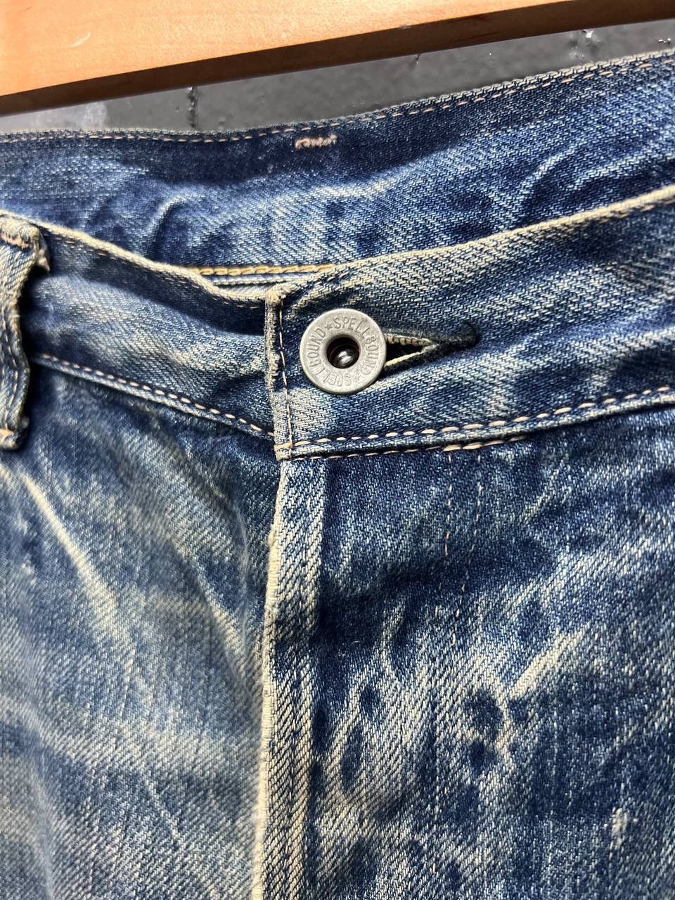 Spellbound × Vintage VINTAGE SPELLBOUND SELVEDGE DISTRESS JEANS Size US 36 / EU 52 - 5 Thumbnail