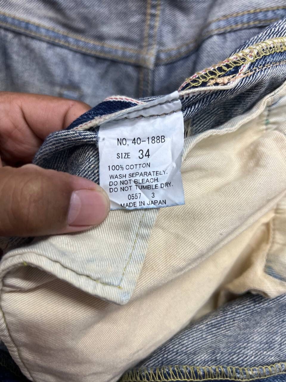 Spellbound × Vintage VINTAGE SPELLBOUND SELVEDGE DISTRESS JEANS Size US 36 / EU 52 - 11 Thumbnail