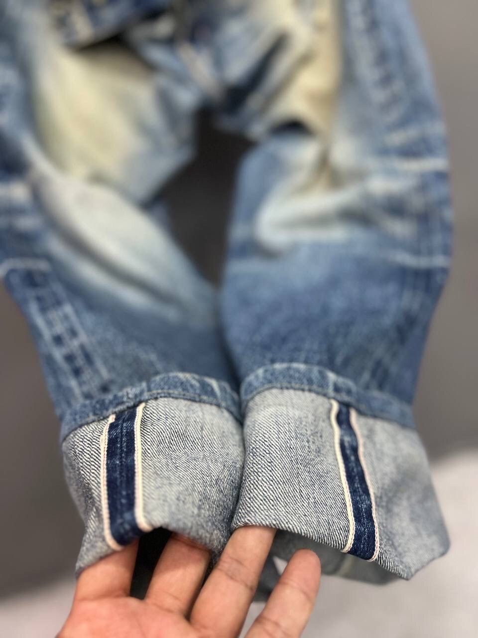 Spellbound × Vintage VINTAGE SPELLBOUND SELVEDGE DISTRESS JEANS Size US 36 / EU 52 - 12 Thumbnail