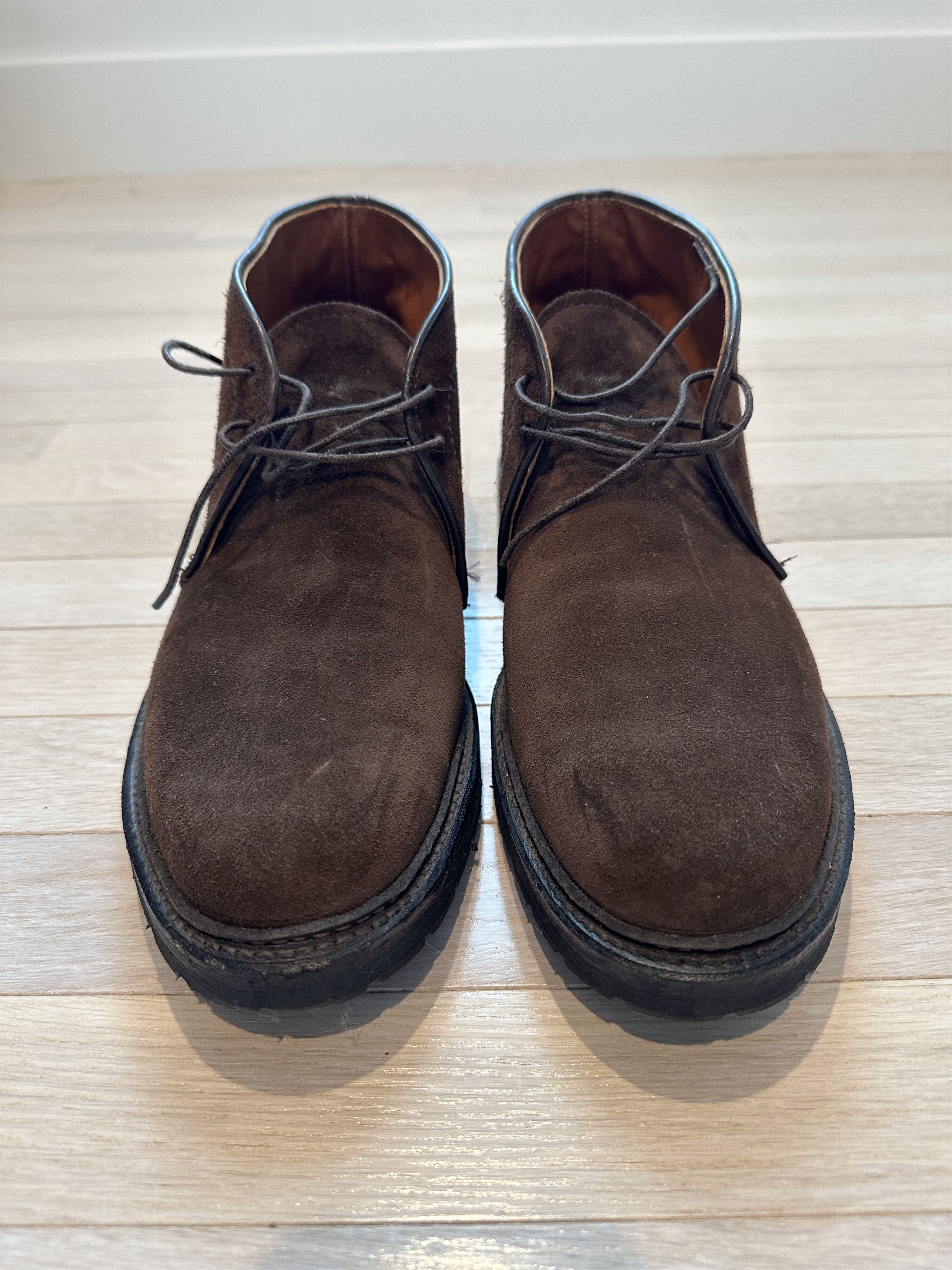 Alden 1273S Chukka Boot in Brown Suede