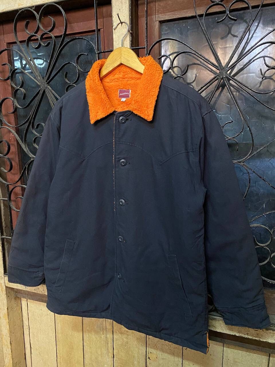 Japanese Brand MACBATROS COLLAR SHERPA JACKET Size US L / EU 52-54 / 3 - 5 Thumbnail