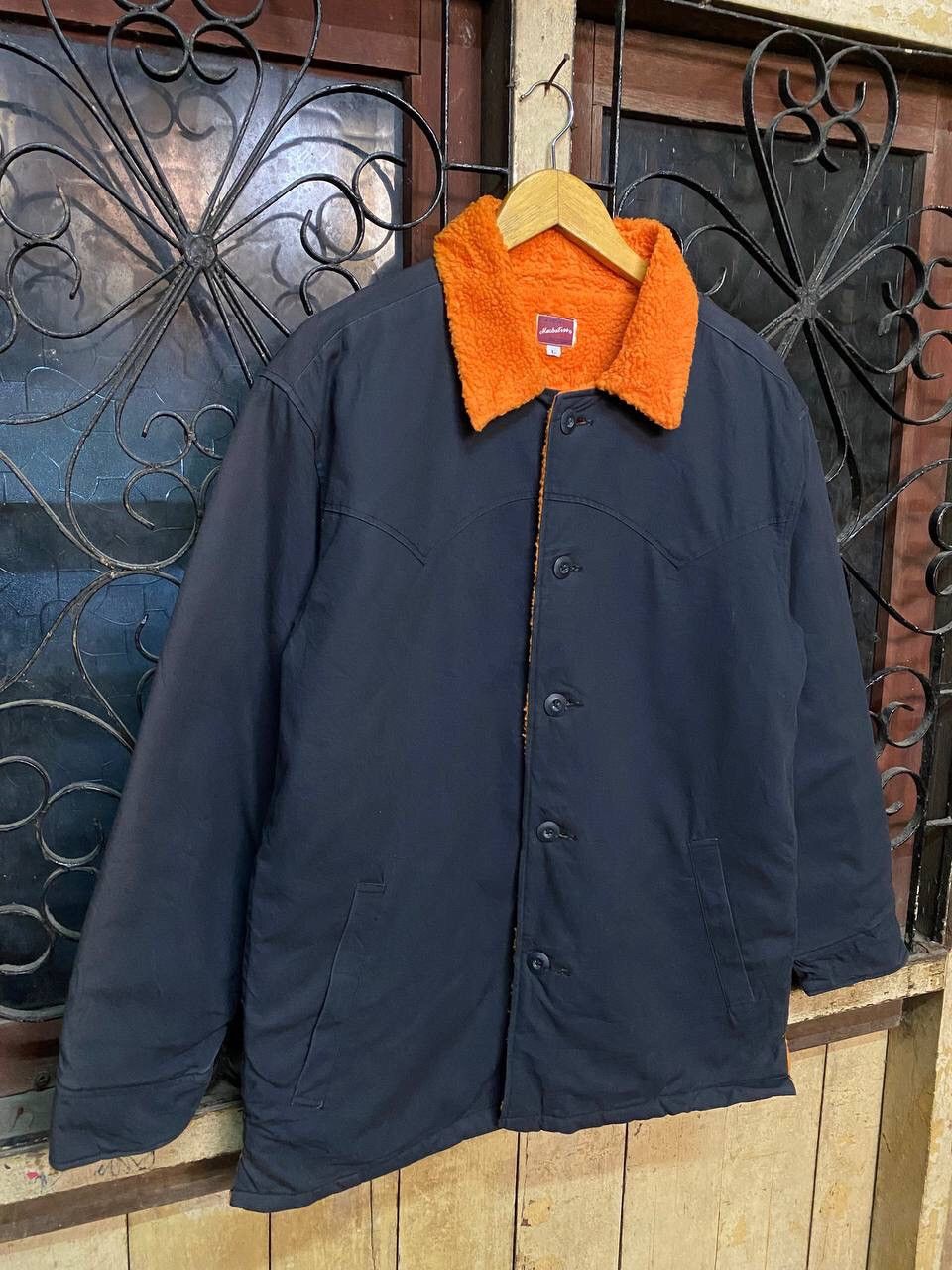Japanese Brand MACBATROS COLLAR SHERPA JACKET Size US L / EU 52-54 / 3 - 4 Thumbnail