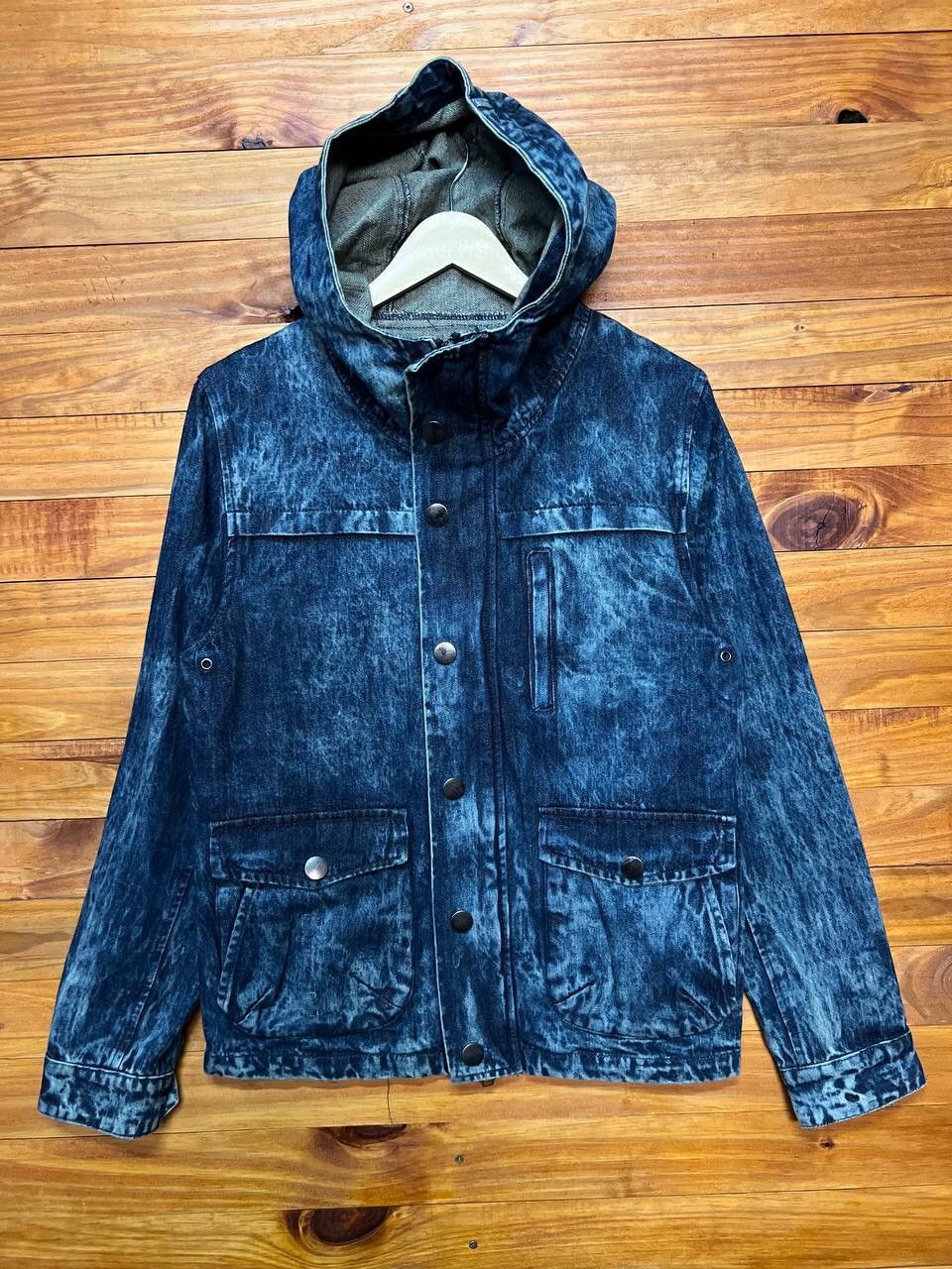 RELATION DENIM HOODIE