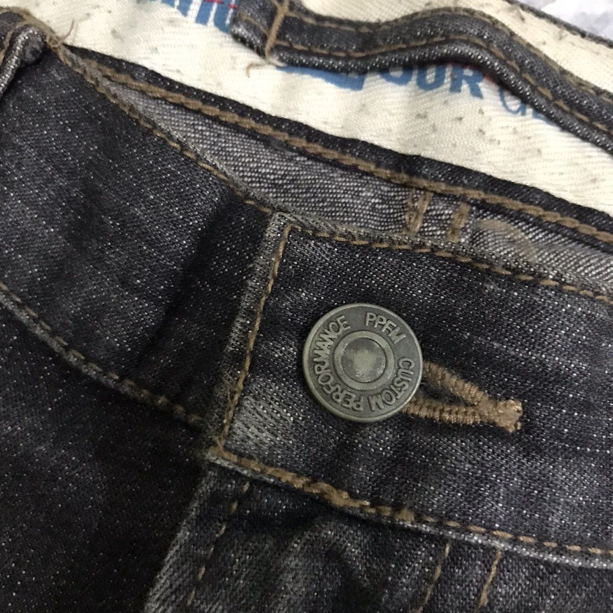 PPFM Vintage PPFM Denim Overprint Patchwork Size US 34 / EU 50 - 9 Thumbnail
