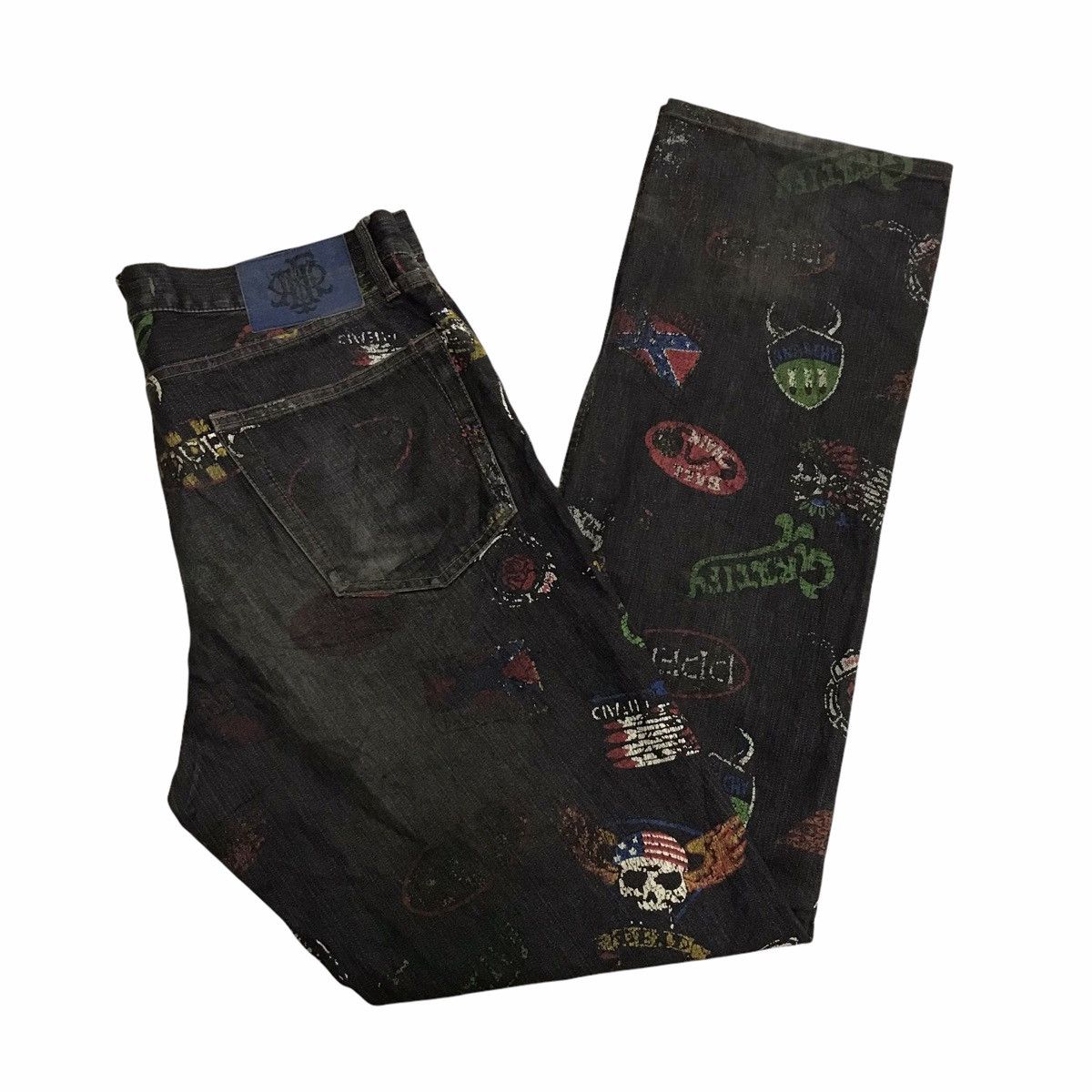 PPFM Vintage PPFM Denim Overprint Patchwork Size US 34 / EU 50 - 3 Thumbnail