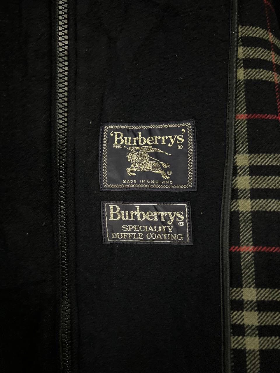 Burberry VINTAGE BURBERRYS SPECIALITY DUFFLE COATING JACKET WOOL Size US XL / EU 56 / 4 - 12 Thumbnail