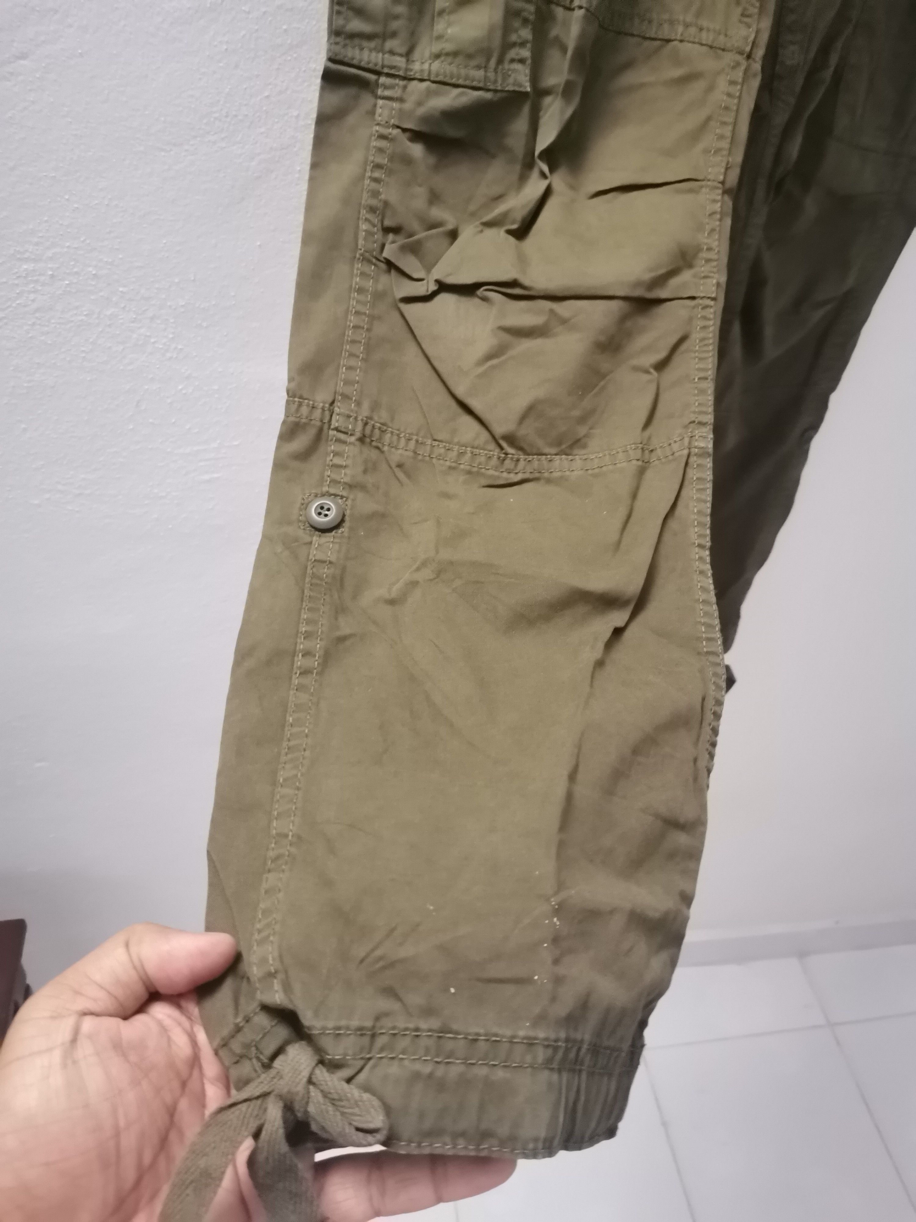 Japanese Brand Uniqlo Cargo Pants Multipockets Tactical Pants Size US 32 / EU 48 - 7 Thumbnail