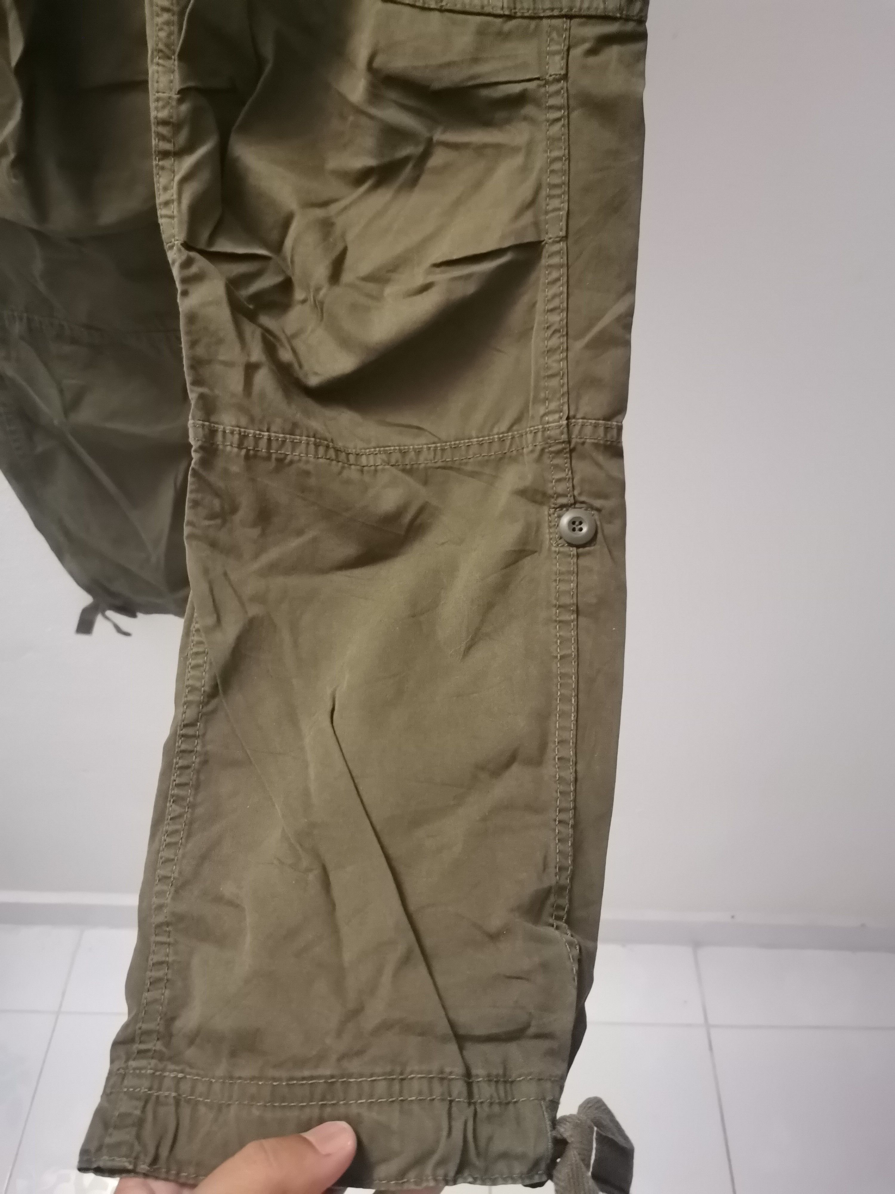 Japanese Brand Uniqlo Cargo Pants Multipockets Tactical Pants Size US 32 / EU 48 - 8 Thumbnail