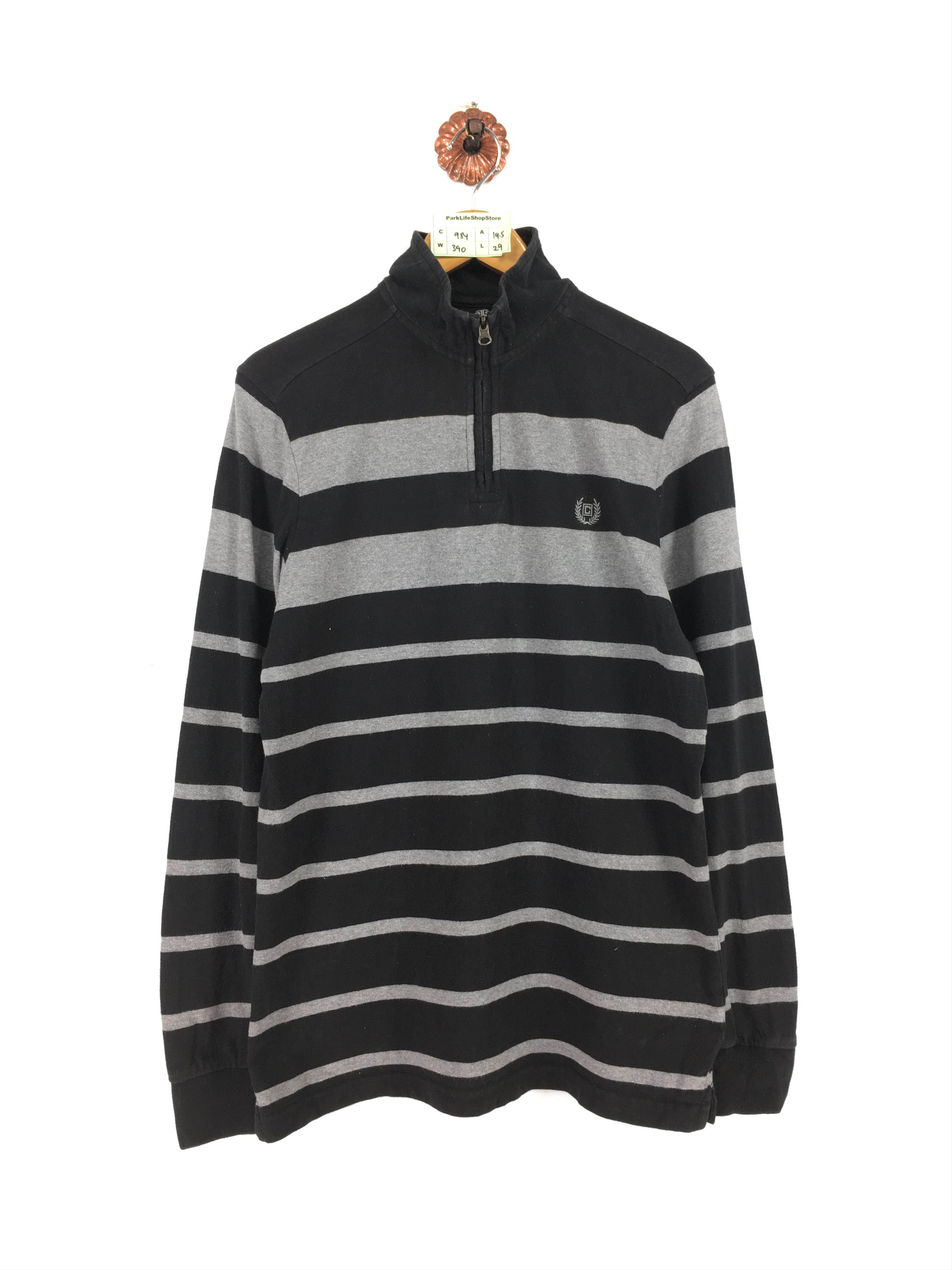 Vintage 90s CHAPS Quarter Zipper Sweater Unisex Size S