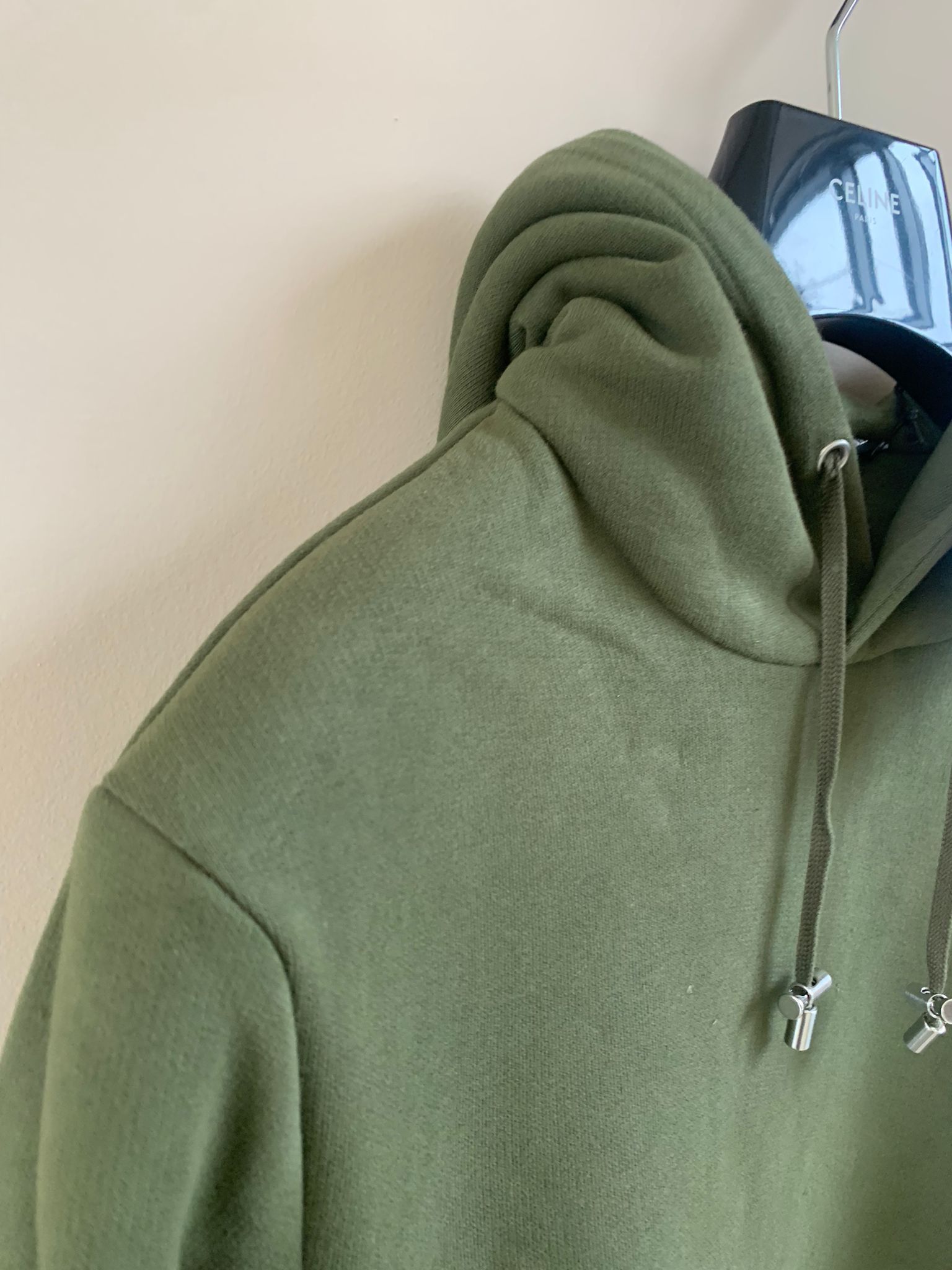 Balmain Pullover Dual Zip Hoodie in Military Green Size US M / EU 48-50 / 2 - 3 Thumbnail