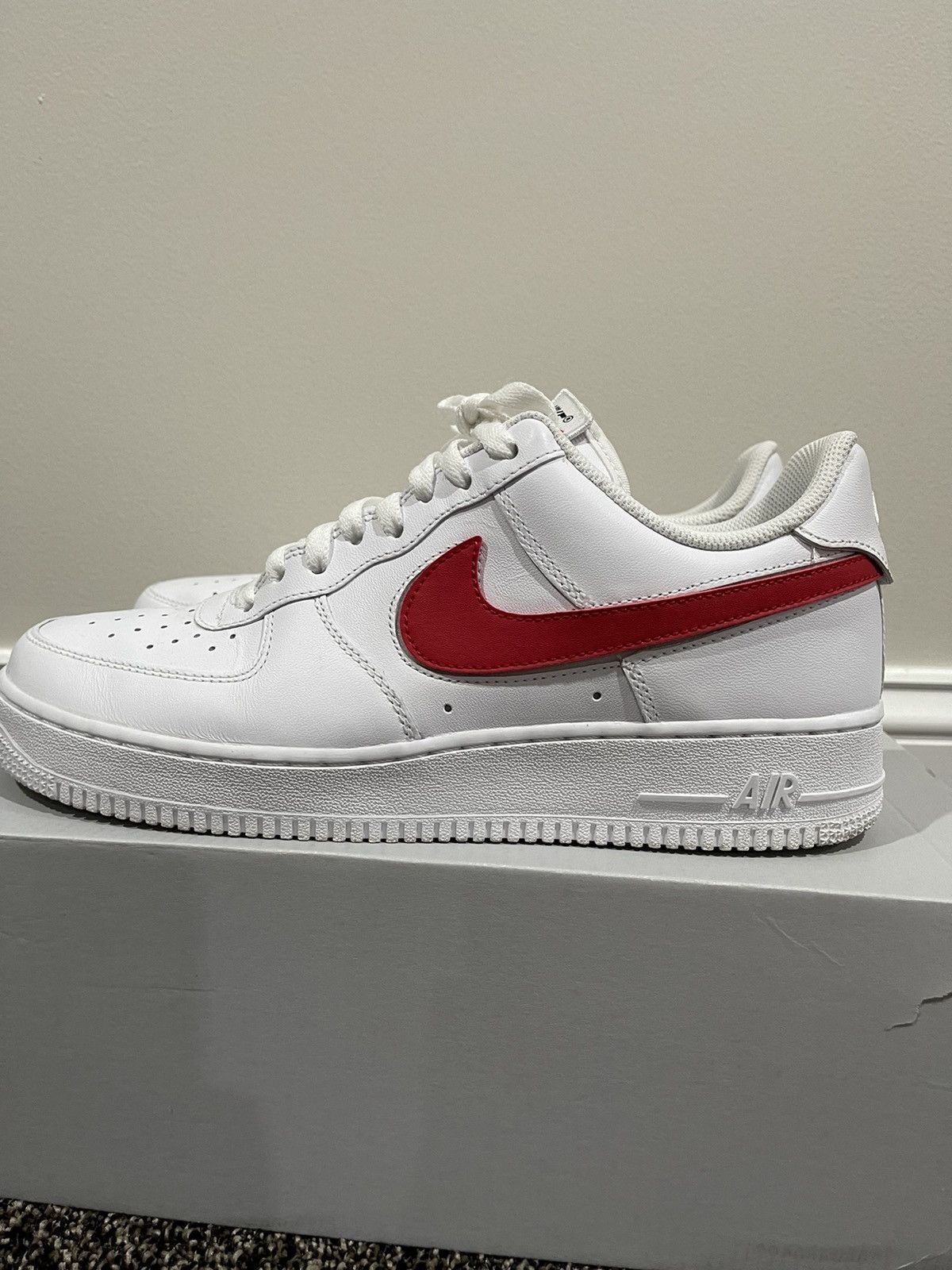 Nike Nike Air Force 1 Low White Swoosh Pack All Star 2018 Size US 10 / EU 43 - 5 Thumbnail