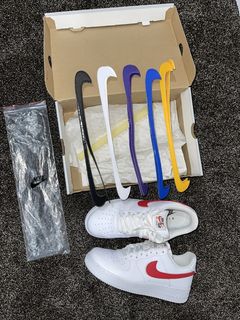 Air force 1 on sale velcro swoosh pack