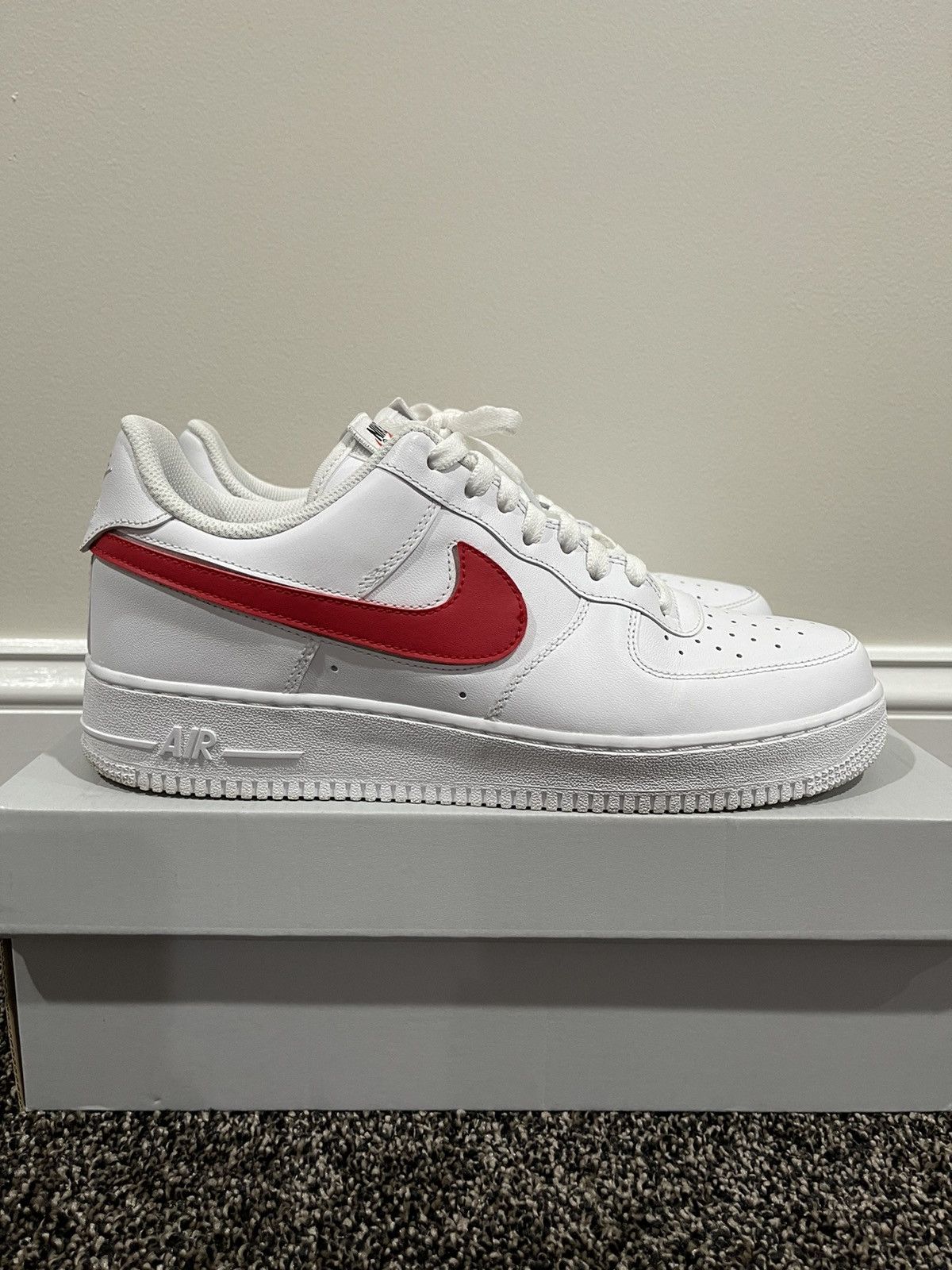 Nike Nike Air Force 1 Low White Swoosh Pack All Star 2018 Size US 10 / EU 43 - 3 Thumbnail