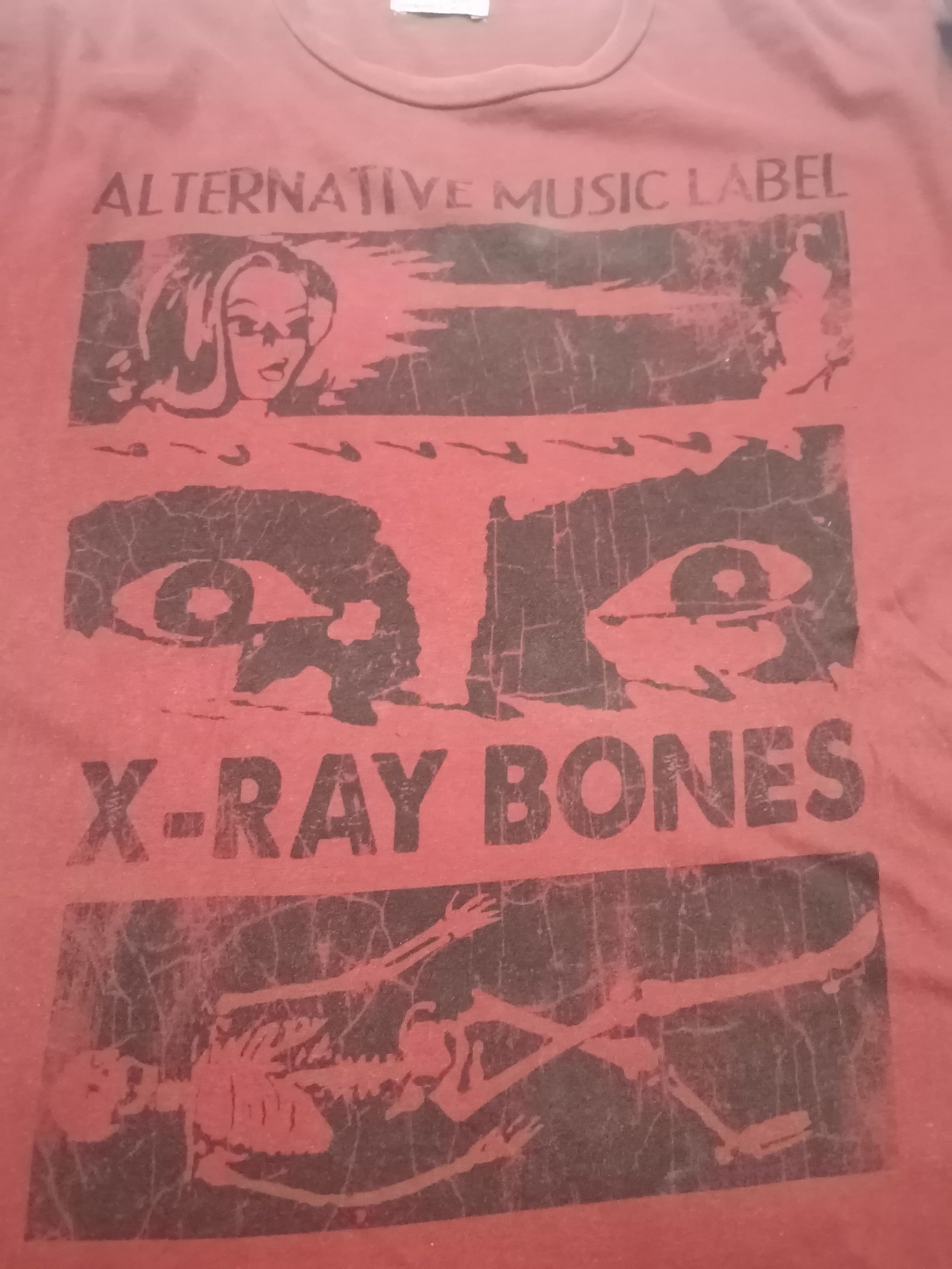 Japanese Brand Alternative Music Label X - Ray Bones Size US M / EU 48-50 / 2 - 3 Thumbnail