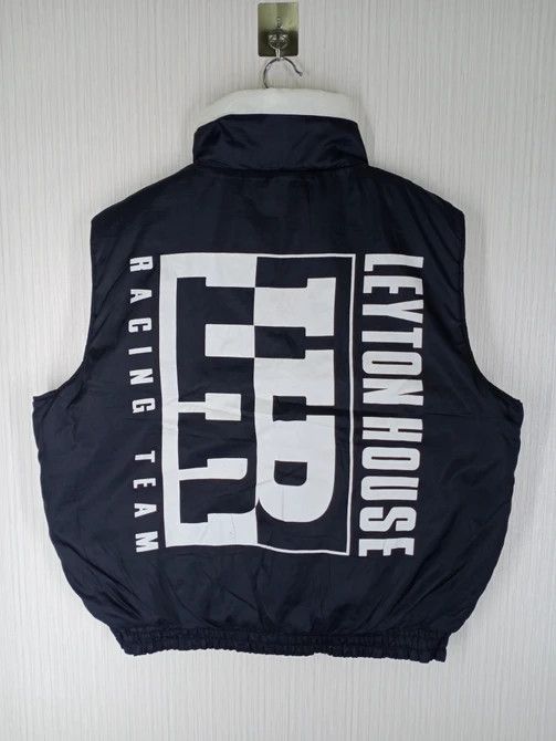 Sports Specialties Vintage Leyton House Racing Team Reversible Puffer Vest Size US L / EU 52-54 / 3 - 1 Thumbnail