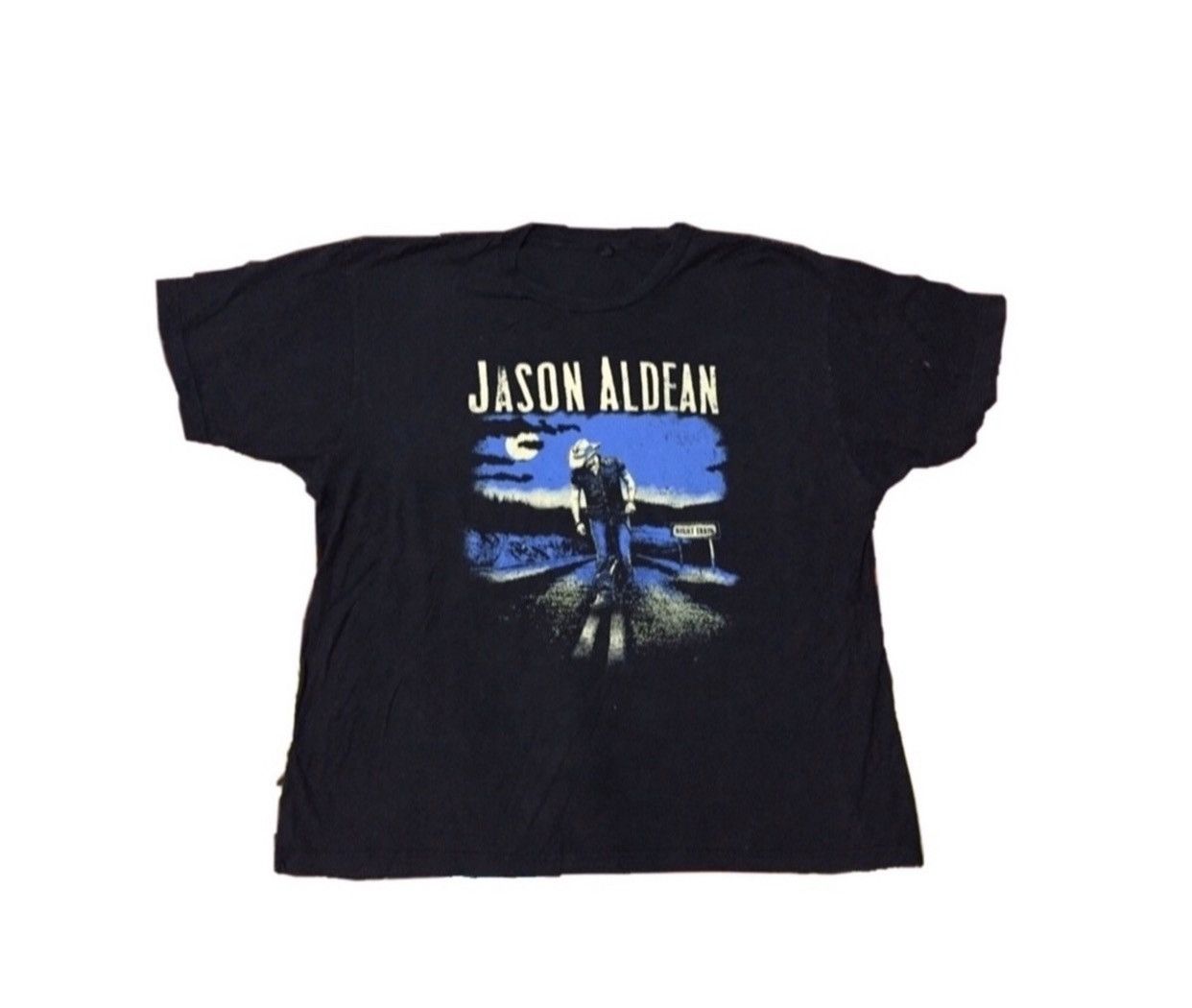 Vintage Jason Aldean American Country Baggy Tee