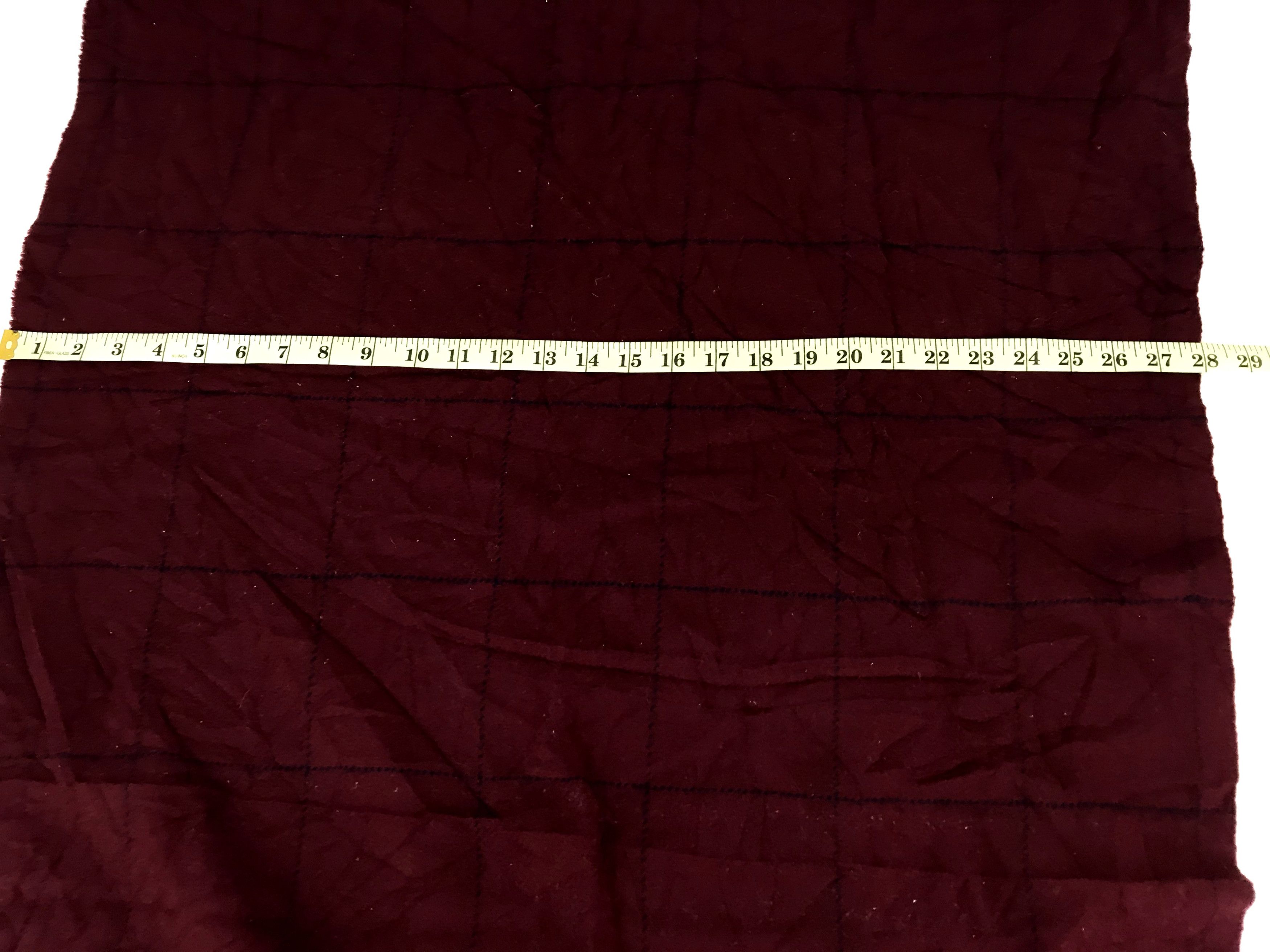 Burberry BURBERRY Burberrys Prorsum Embroidery Logo Wool Scarf Size ONE SIZE - 7 Thumbnail