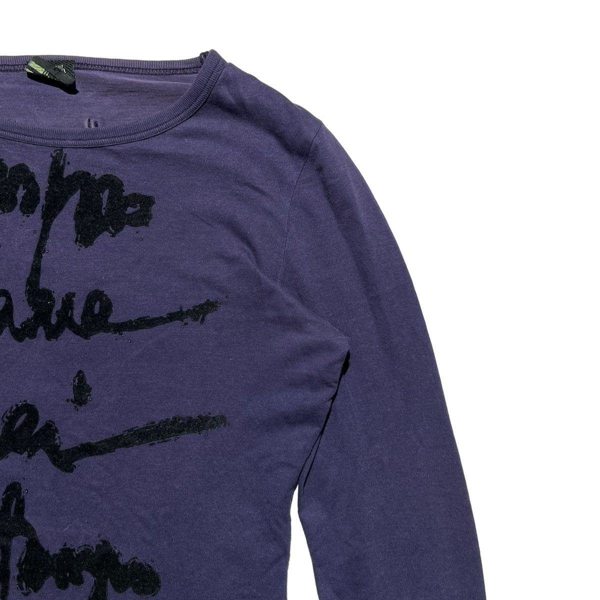 Jean Paul Gaultier Script graphic long sleeve Size US S / EU 44-46 / 1 - 2 Thumbnail