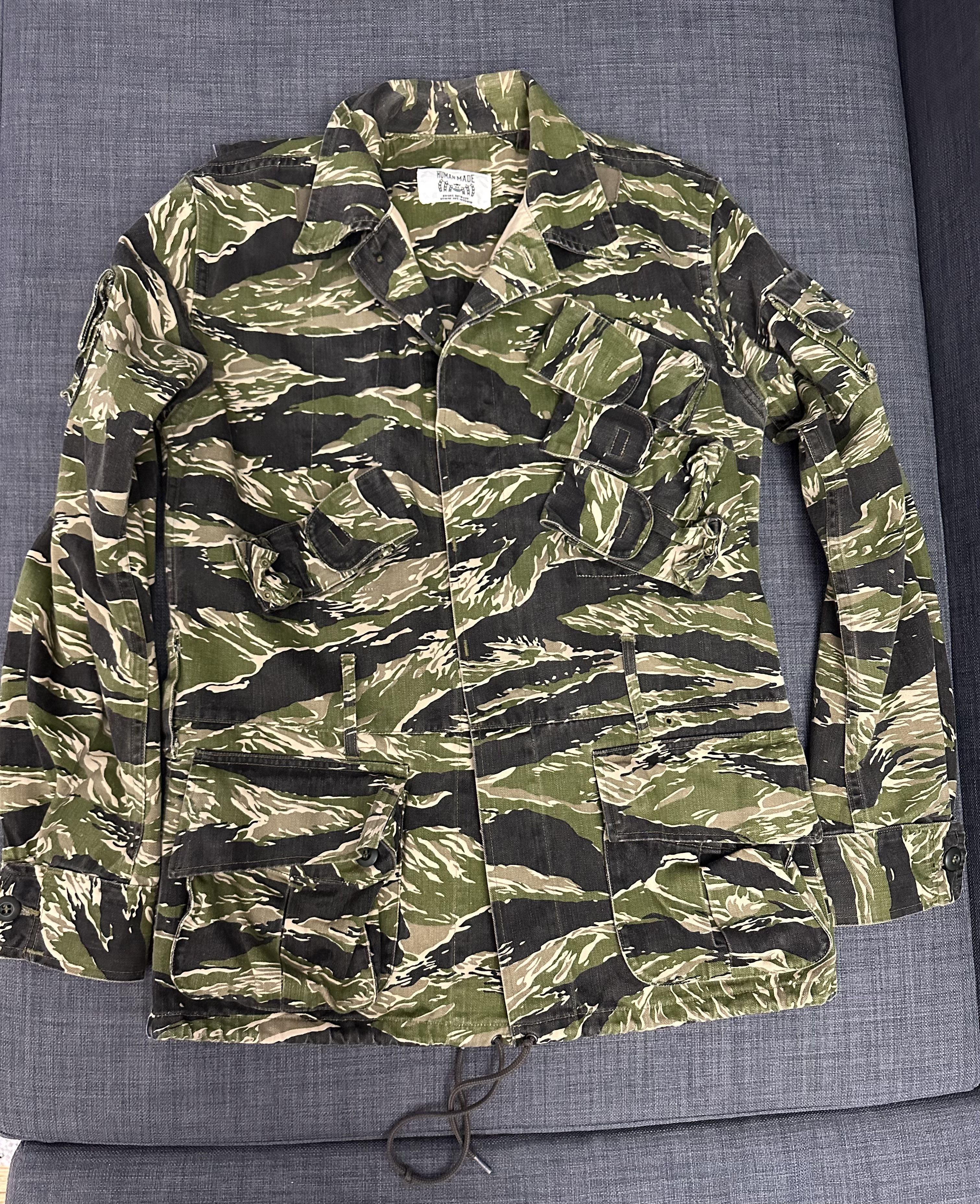 Human Made Human Made Field Jacket Green Heart Camo Size XL