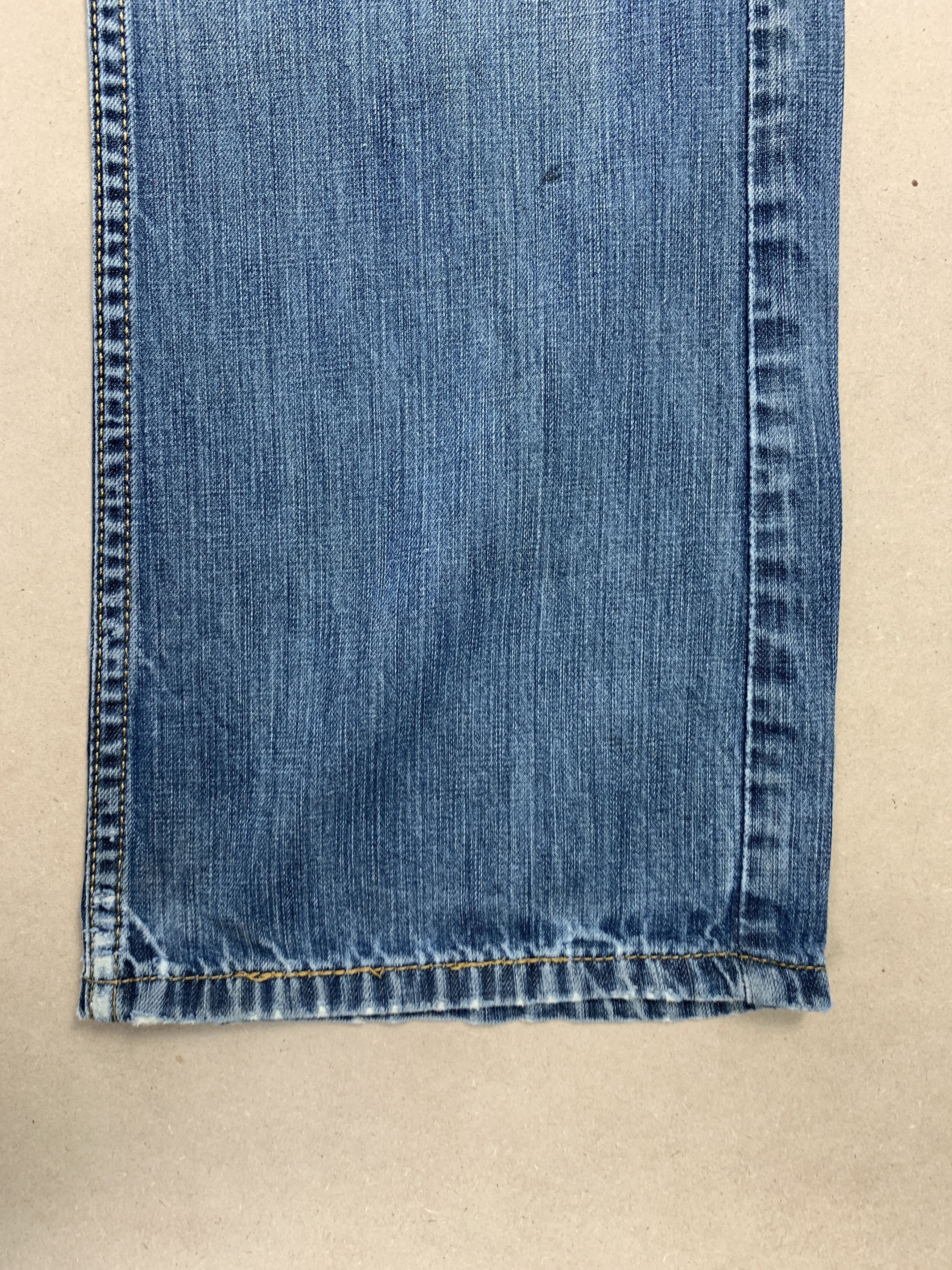 Levi's × Vintage Vintage LEVI'S 527 Distressed Flared Faded Bootcut Mid Wash Size US 32 / EU 48 - 6 Thumbnail