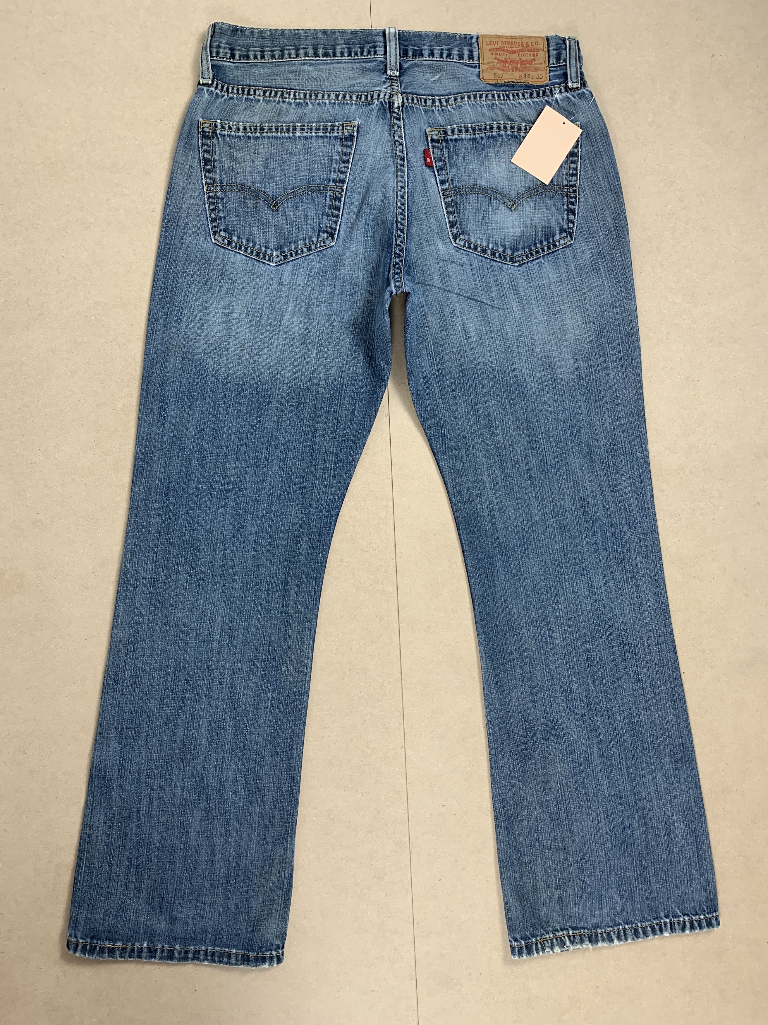 Levi's × Vintage Vintage LEVI'S 527 Distressed Flared Faded Bootcut Mid Wash Size US 32 / EU 48 - 8 Thumbnail