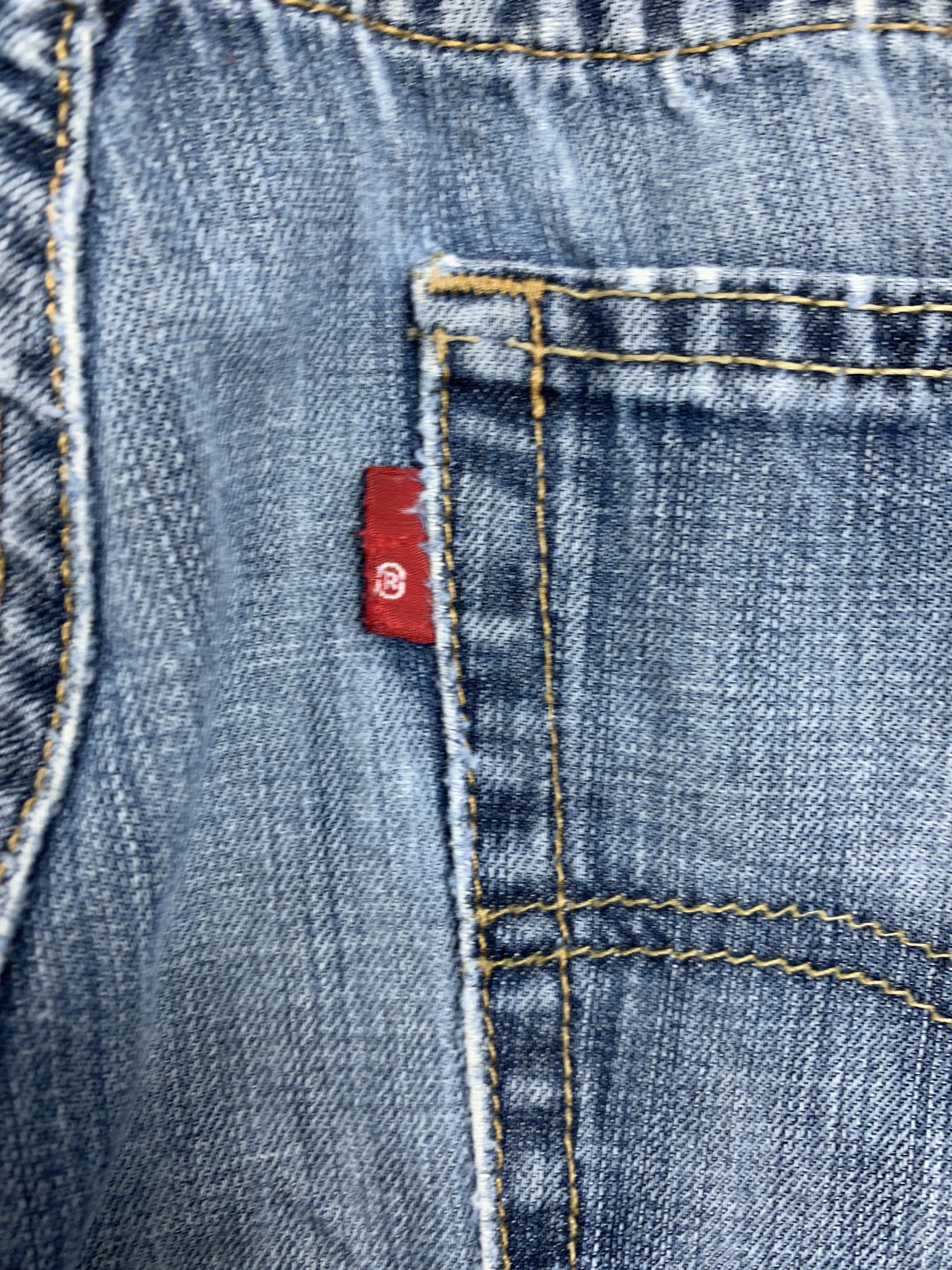 Levi's × Vintage Vintage LEVI'S 527 Distressed Flared Faded Bootcut Mid Wash Size US 32 / EU 48 - 11 Thumbnail
