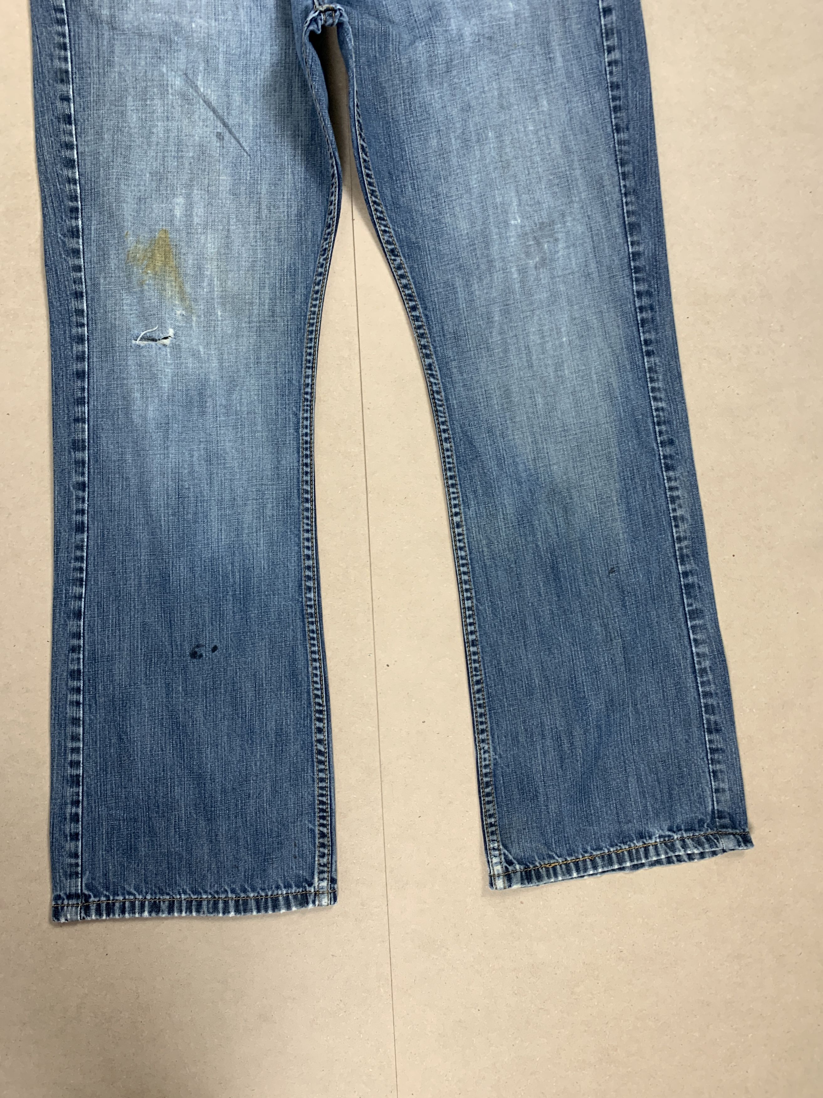 Levi's × Vintage Vintage LEVI'S 527 Distressed Flared Faded Bootcut Mid Wash Size US 32 / EU 48 - 5 Thumbnail
