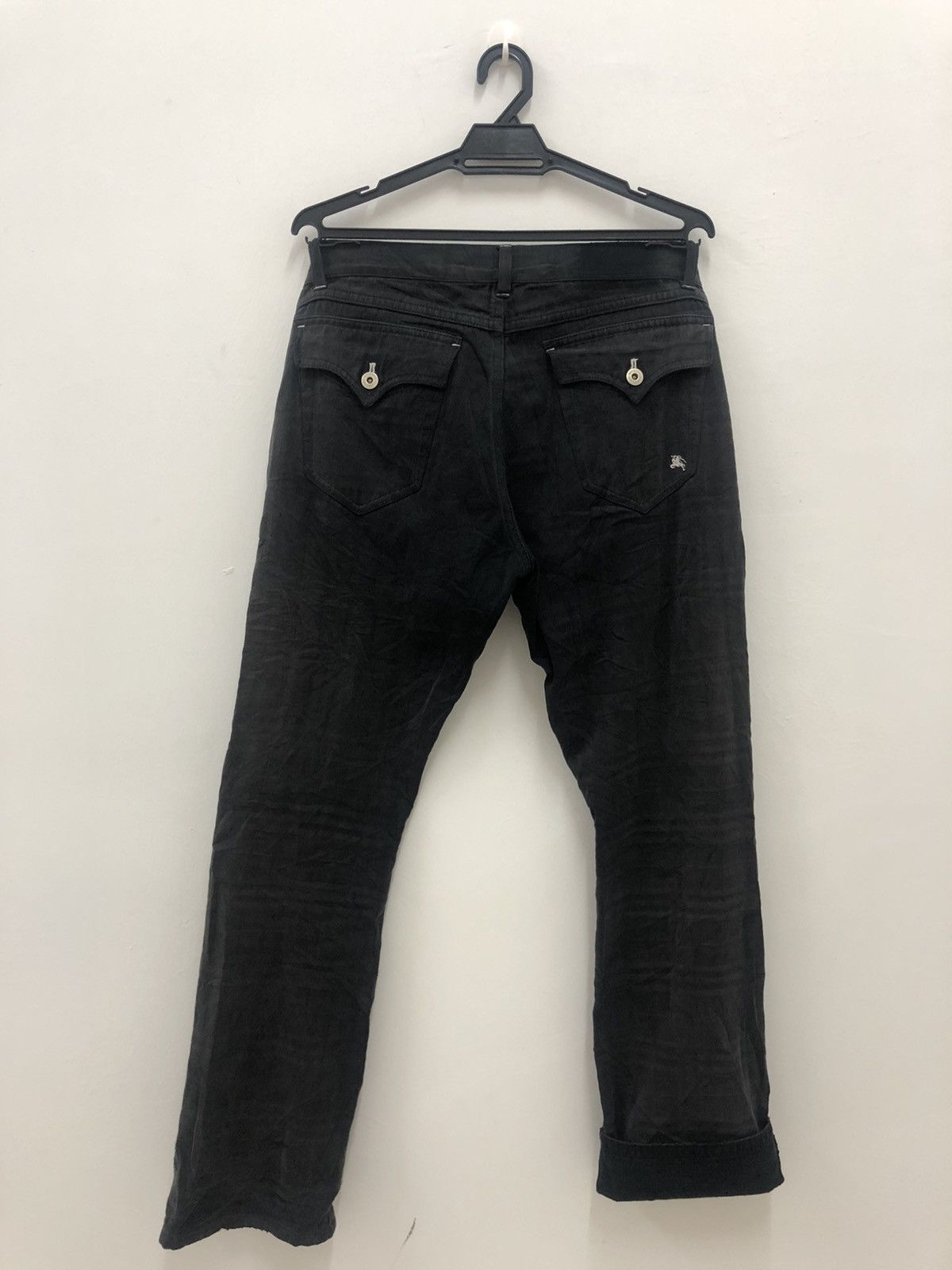 Burberry Vintage BURBERRY Black Label Nova Check Cargo Denim Pant Size US 32 / EU 48 - 7 Thumbnail