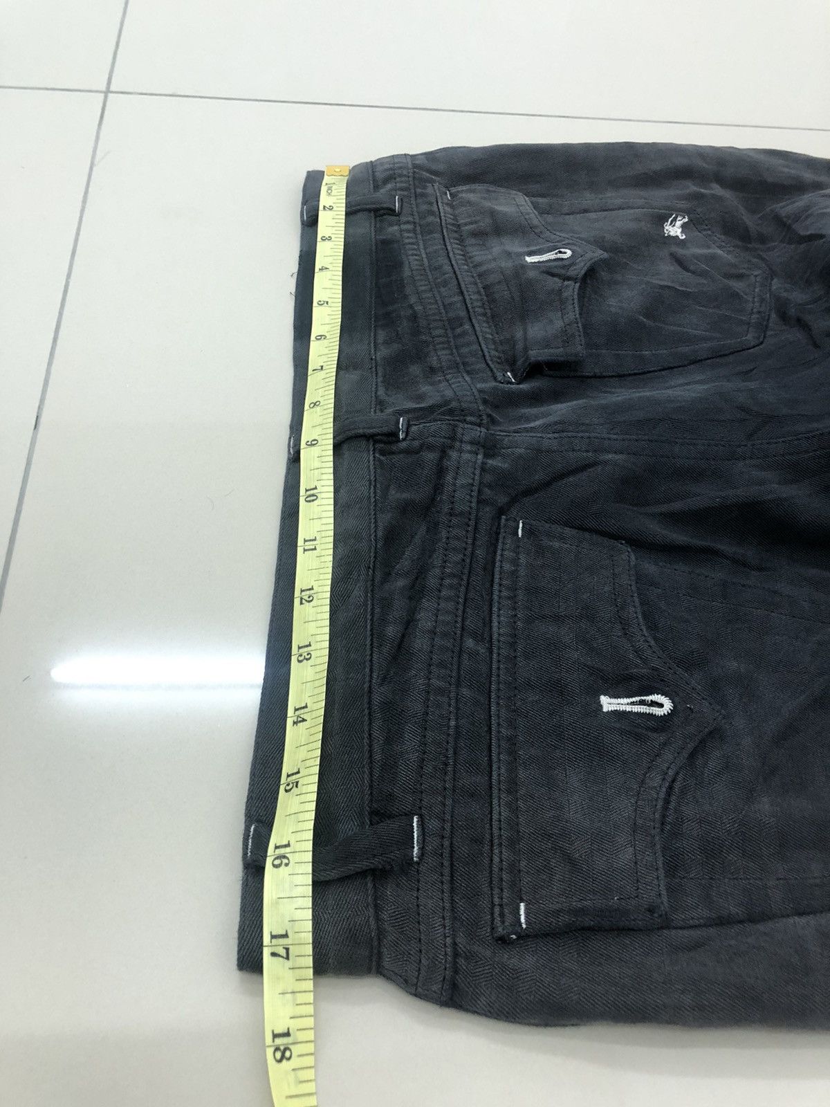 Burberry Vintage BURBERRY Black Label Nova Check Cargo Denim Pant Size US 32 / EU 48 - 12 Thumbnail