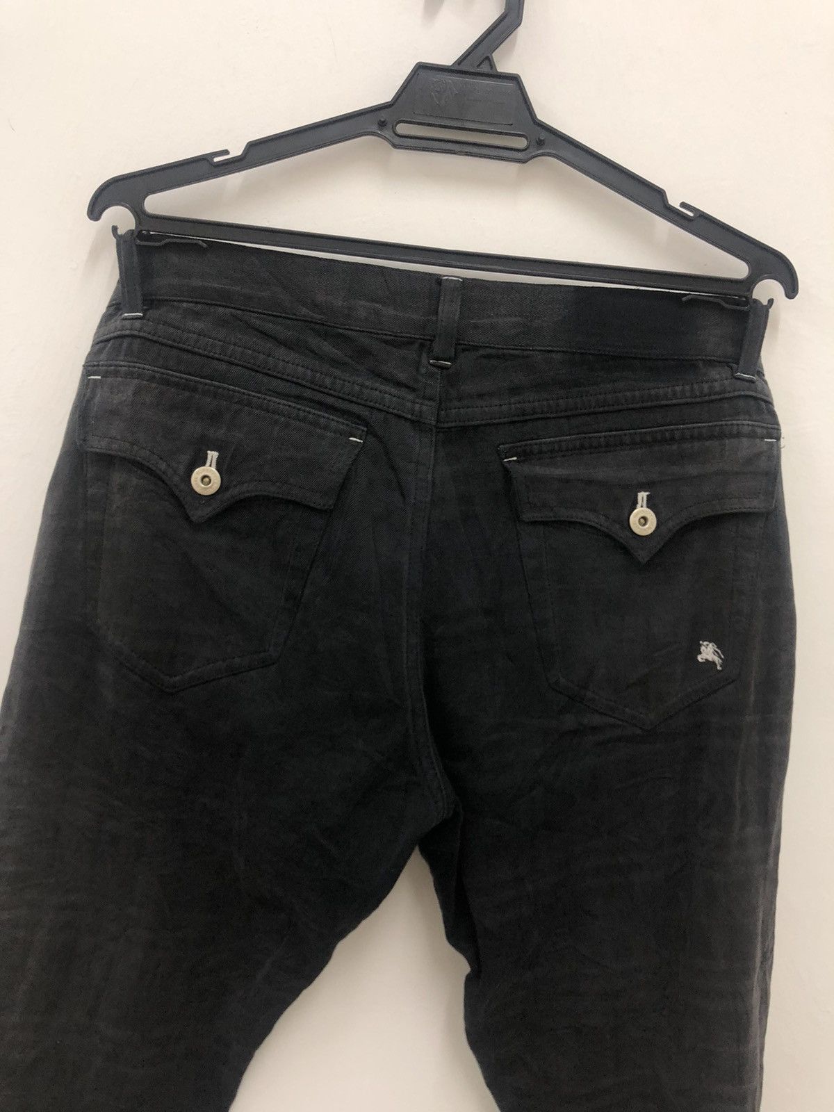 Burberry Vintage BURBERRY Black Label Nova Check Cargo Denim Pant Size US 32 / EU 48 - 9 Thumbnail