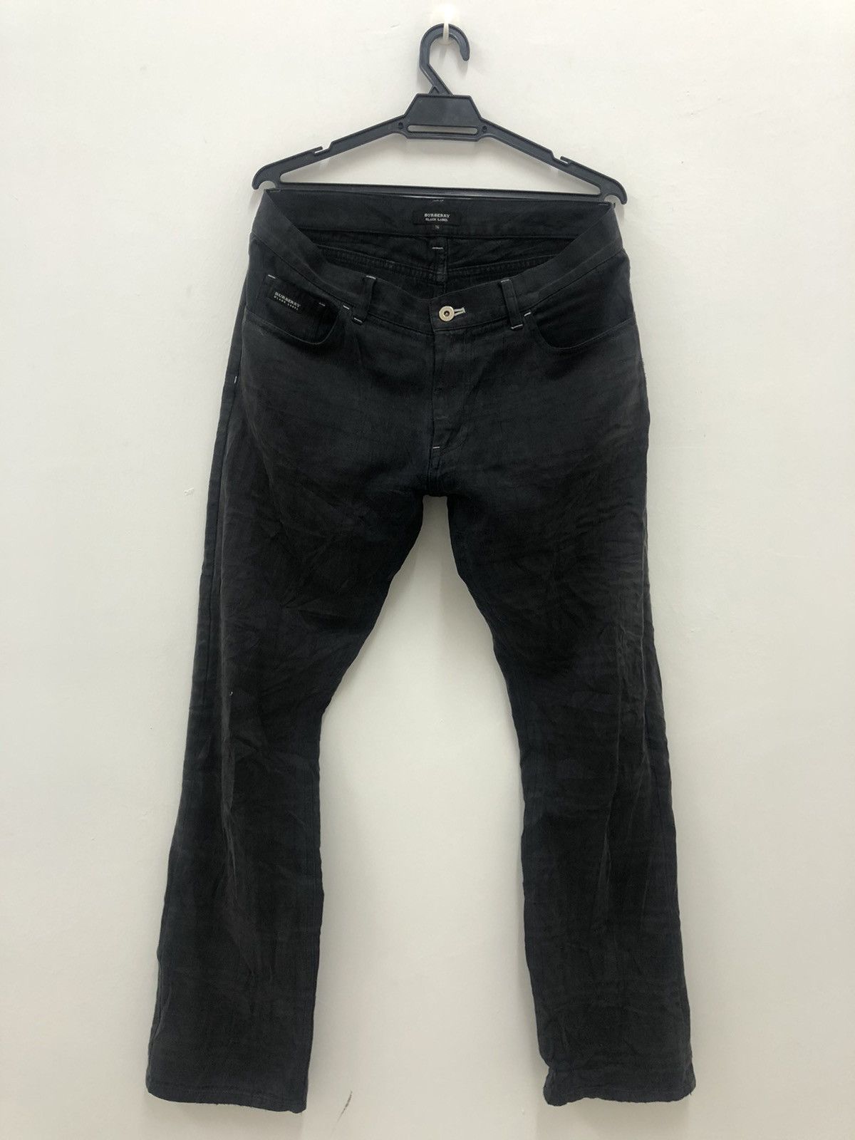 Burberry Vintage BURBERRY Black Label Nova Check Cargo Denim Pant Size US 32 / EU 48 - 1 Thumbnail