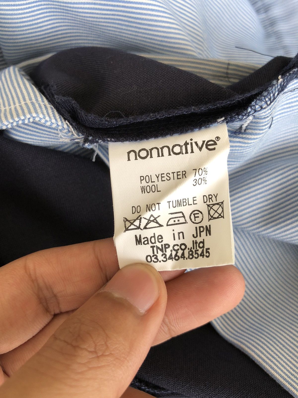 Nonnative Nonnative 🇯🇵 Minimal Gabardine Pants Size US 33 - 9 Thumbnail