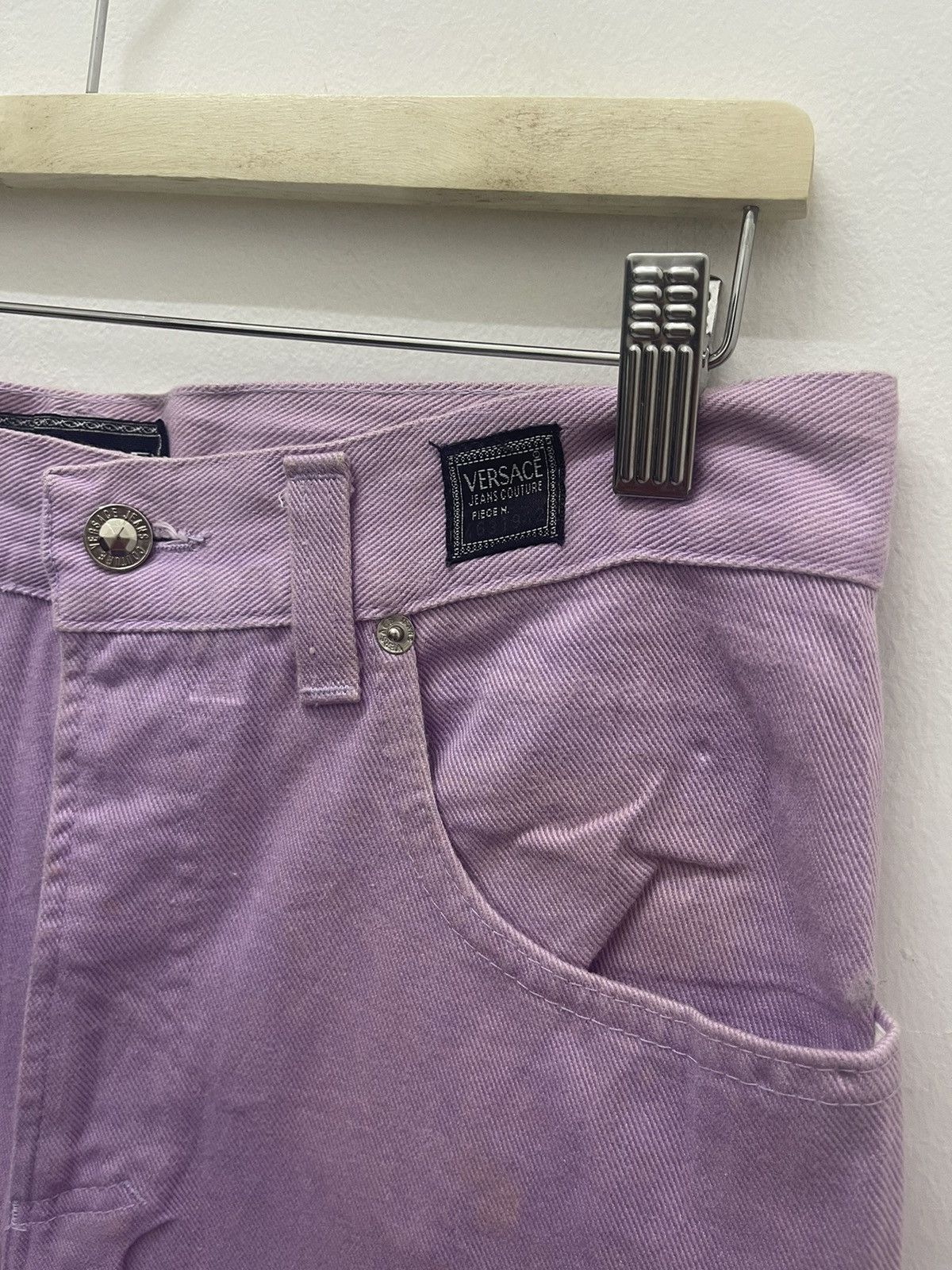 Versace Jeans Couture Rare Vintage VERSACE JEANS COUTURE Distressed Denim Size US 32 / EU 48 - 8 Thumbnail